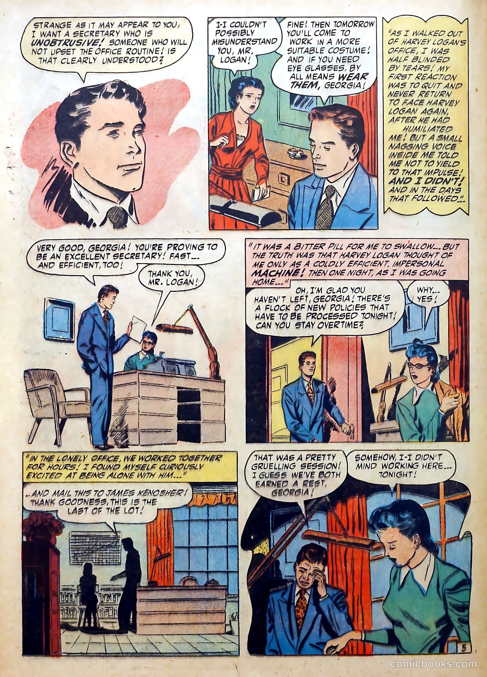 Love Diary #20 (1951) — page 36 of 52