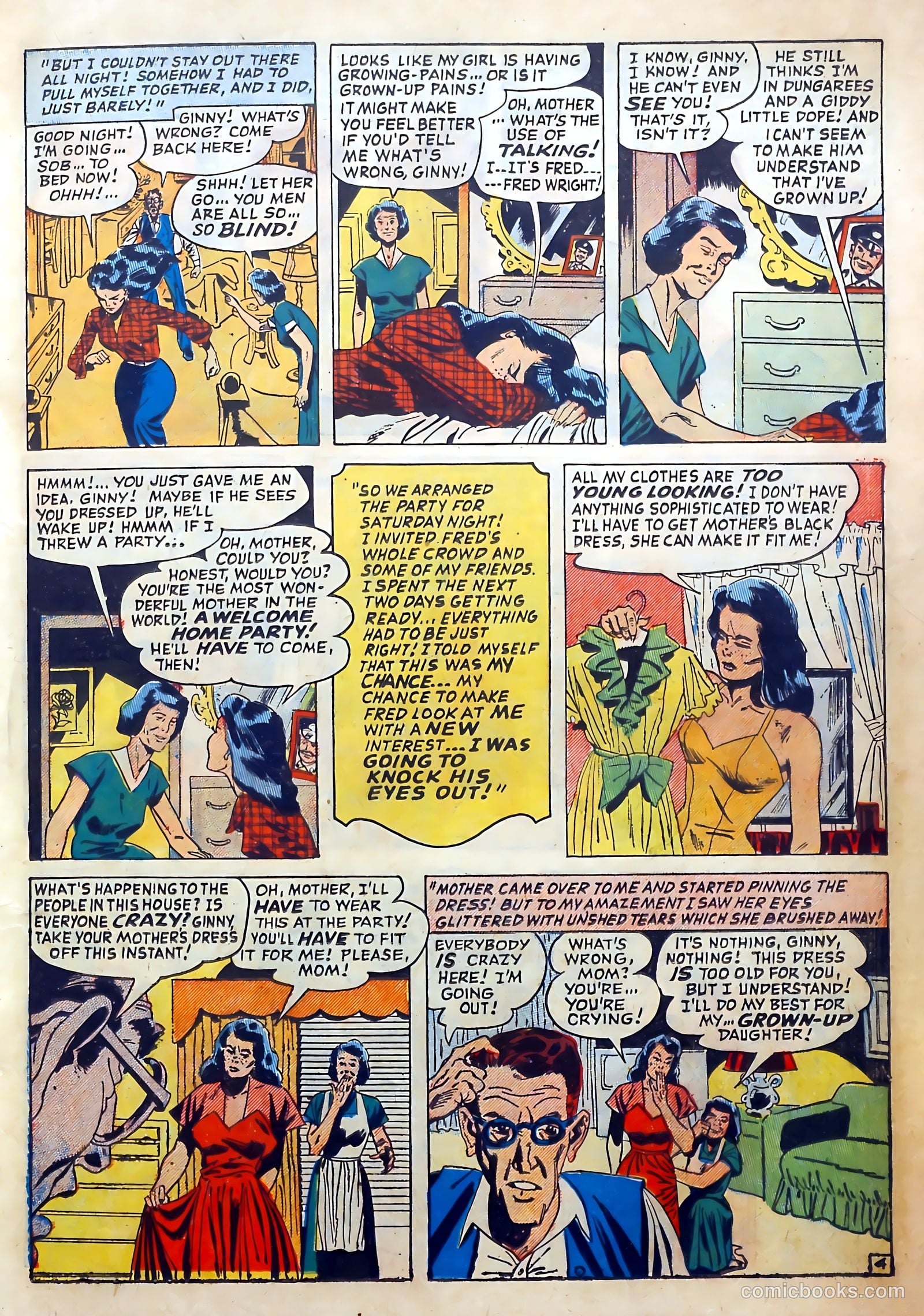 Love Diary #22 (1951) — page 17 of 36
