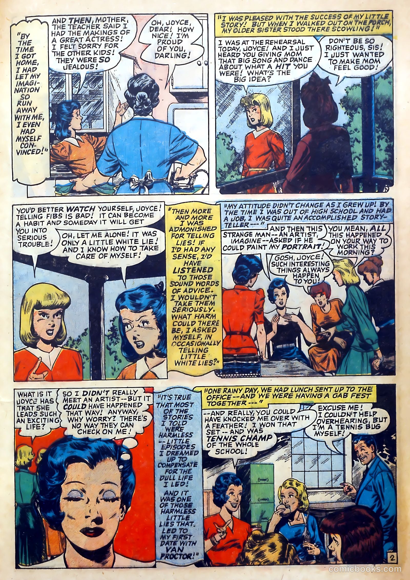 Love Diary #22 (1951) — page 27 of 36