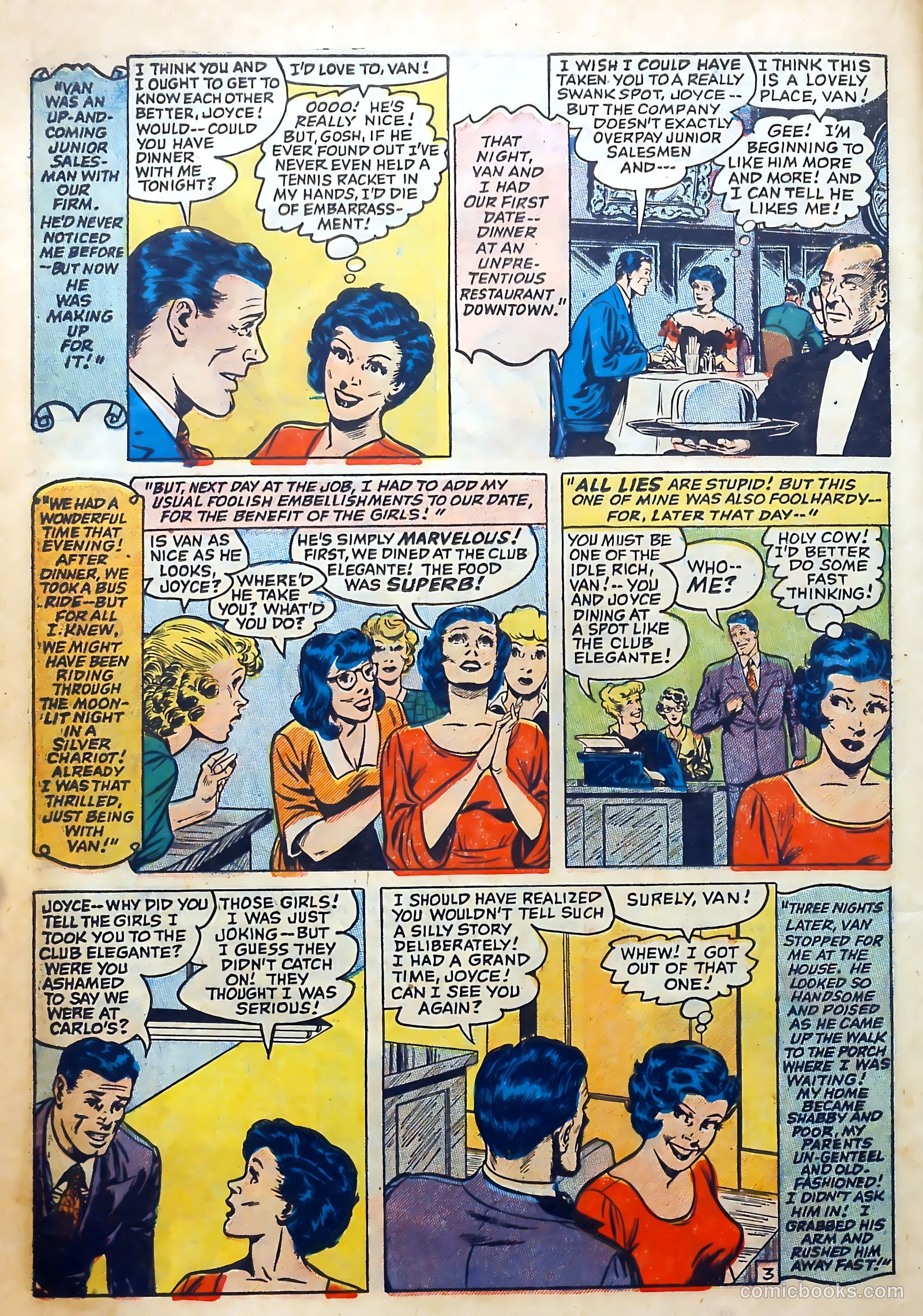 Love Diary #22 (1951) — page 28 of 36