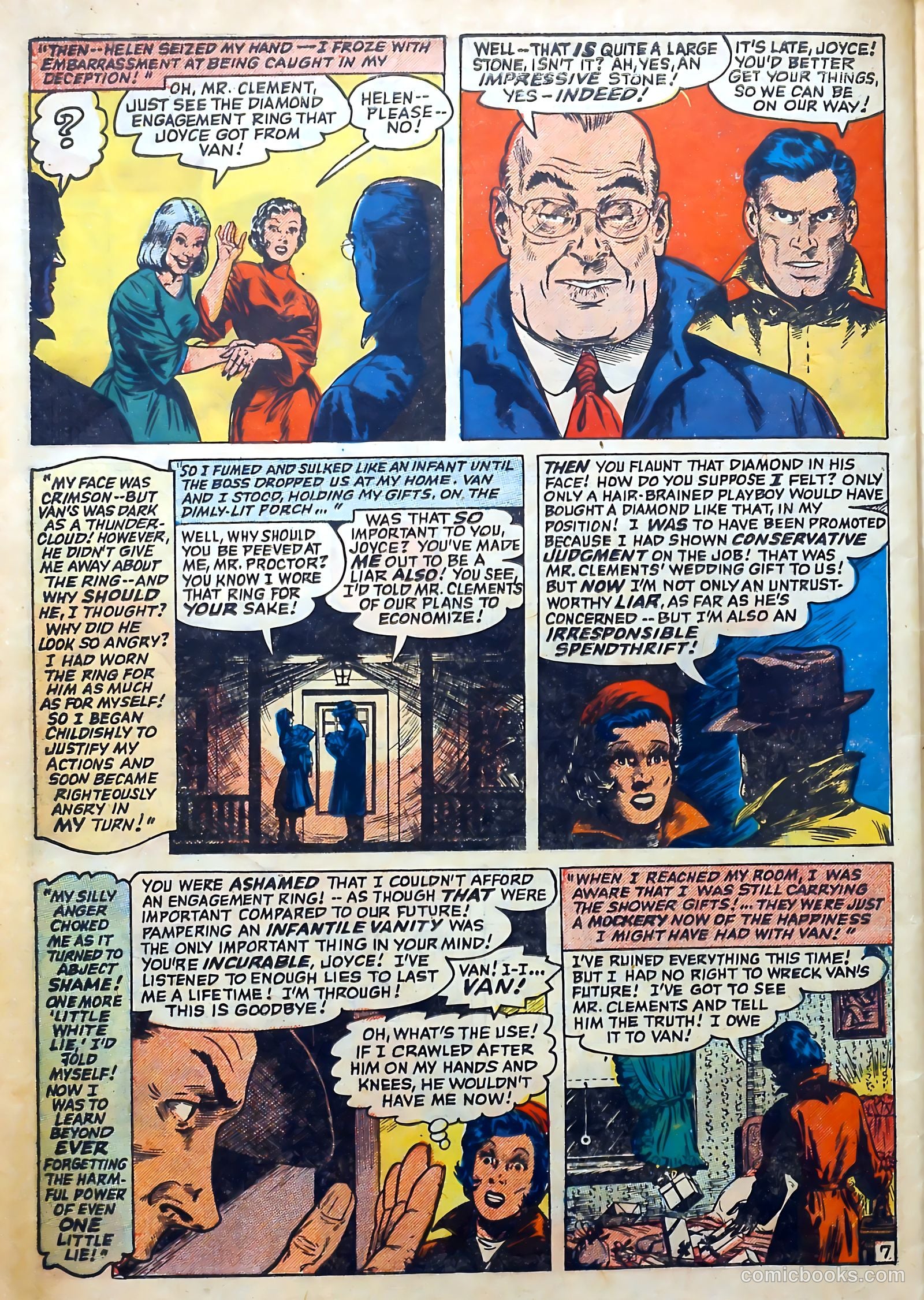 Love Diary #22 (1951) — page 32 of 36
