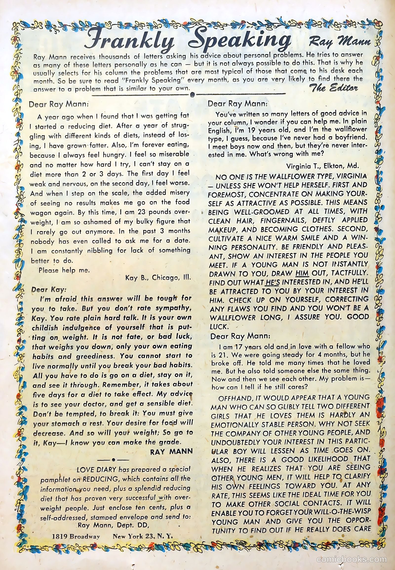 Love Diary #23 (1962) — page 24 of 37