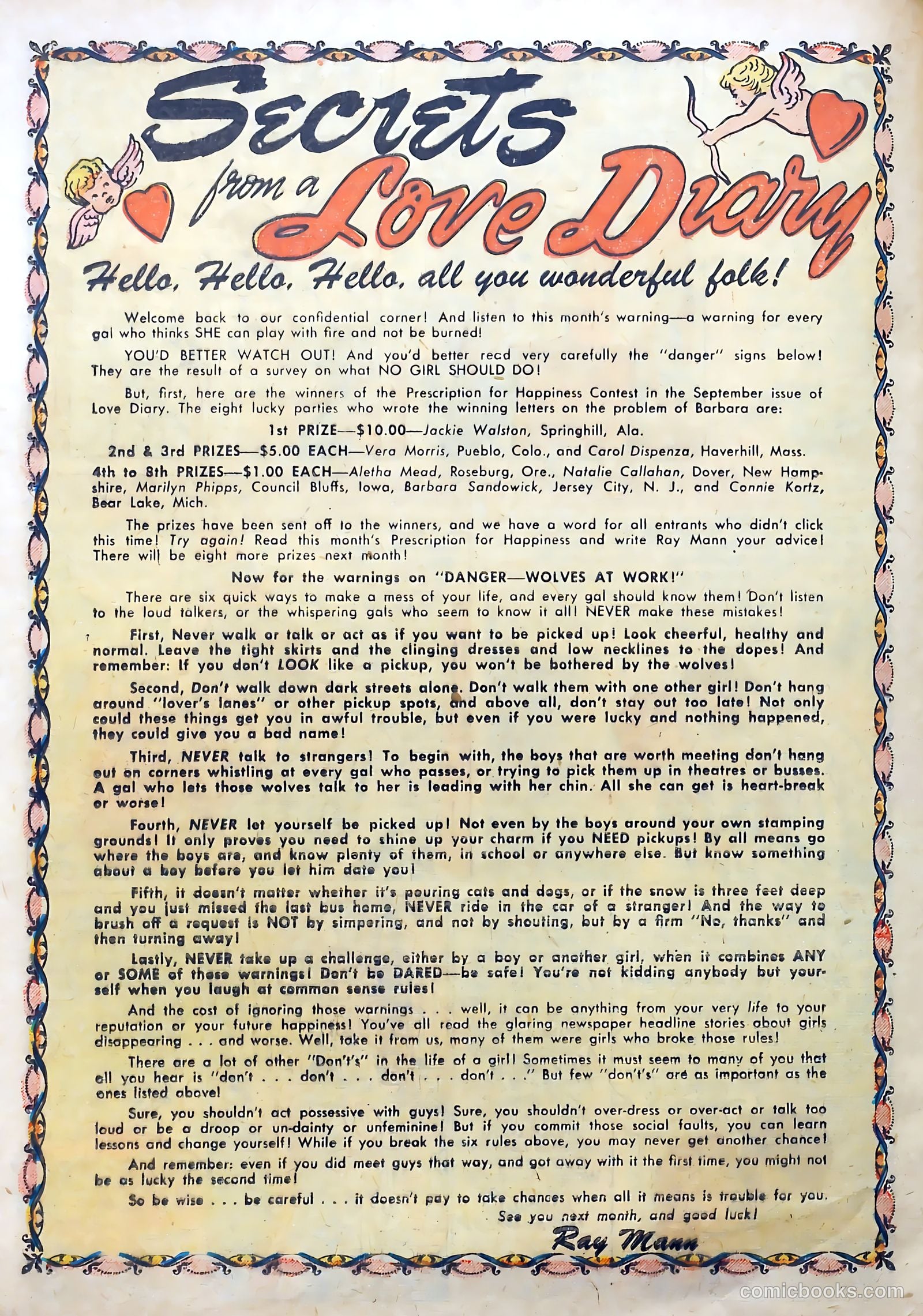Love Diary #24 (1962) — page 22 of 36