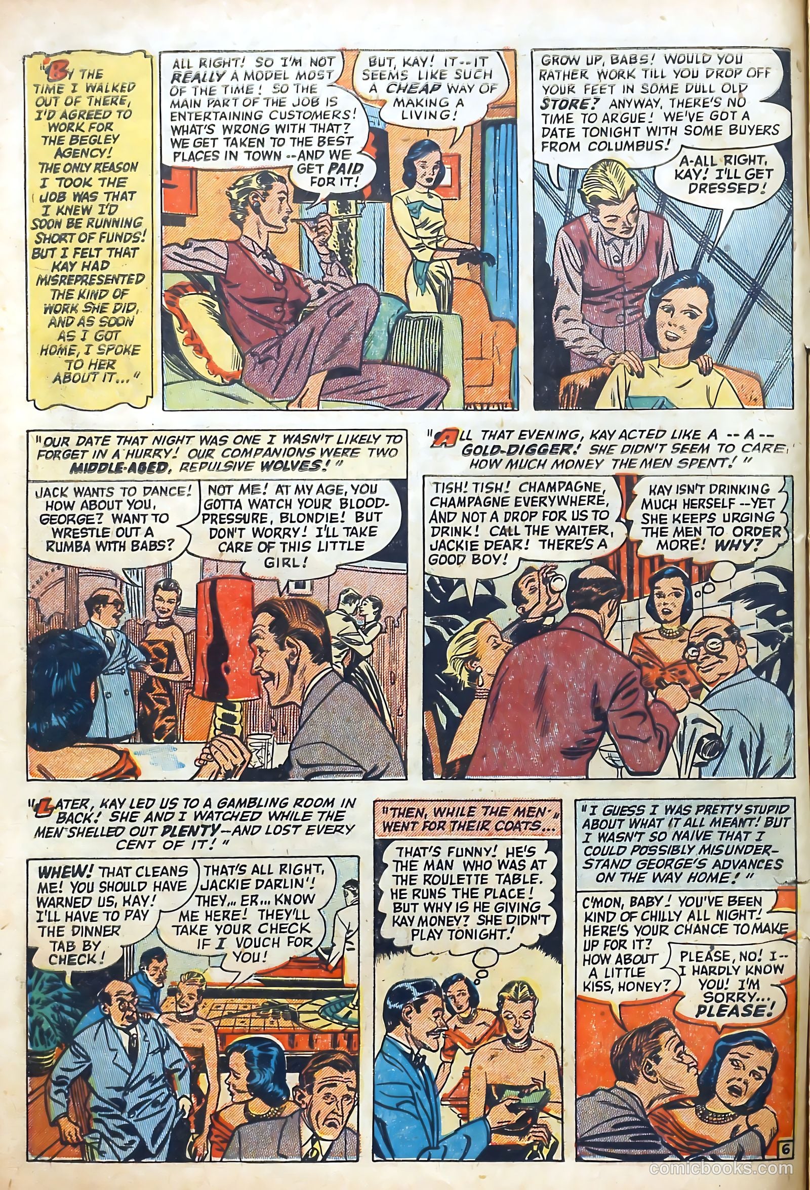 Love Diary #25 (1952) — page 8 of 36