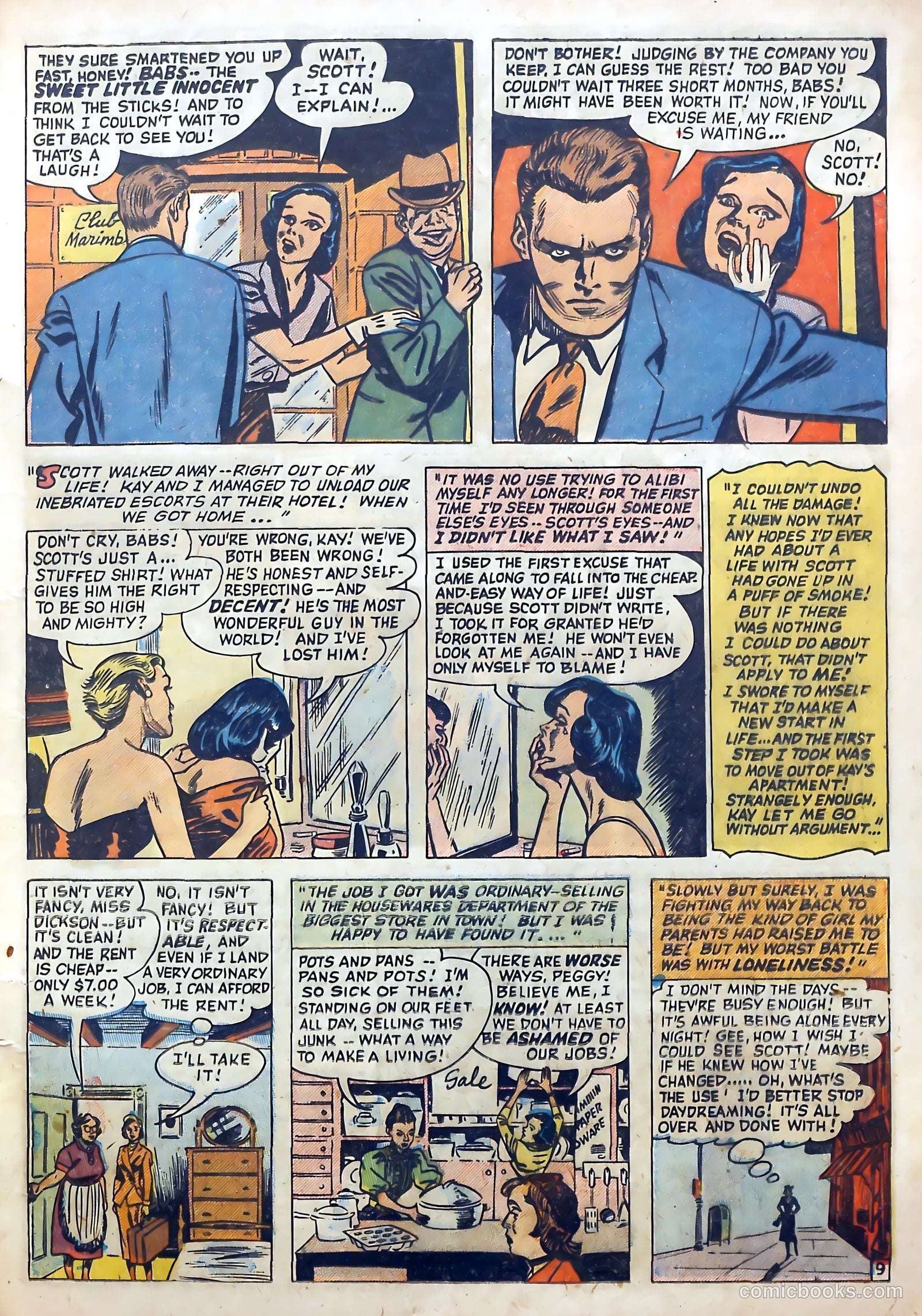 Love Diary #25 (1952) — page 11 of 36