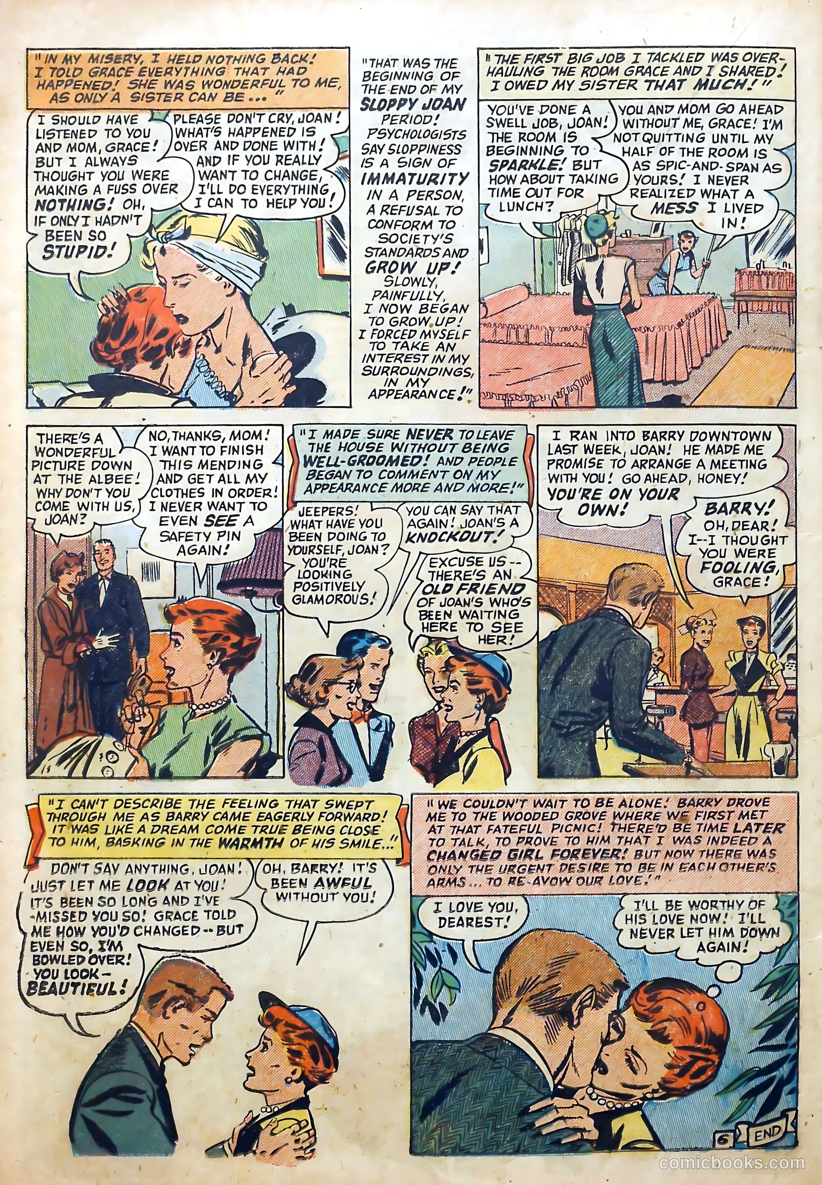 Love Diary #25 (1952) — page 20 of 36