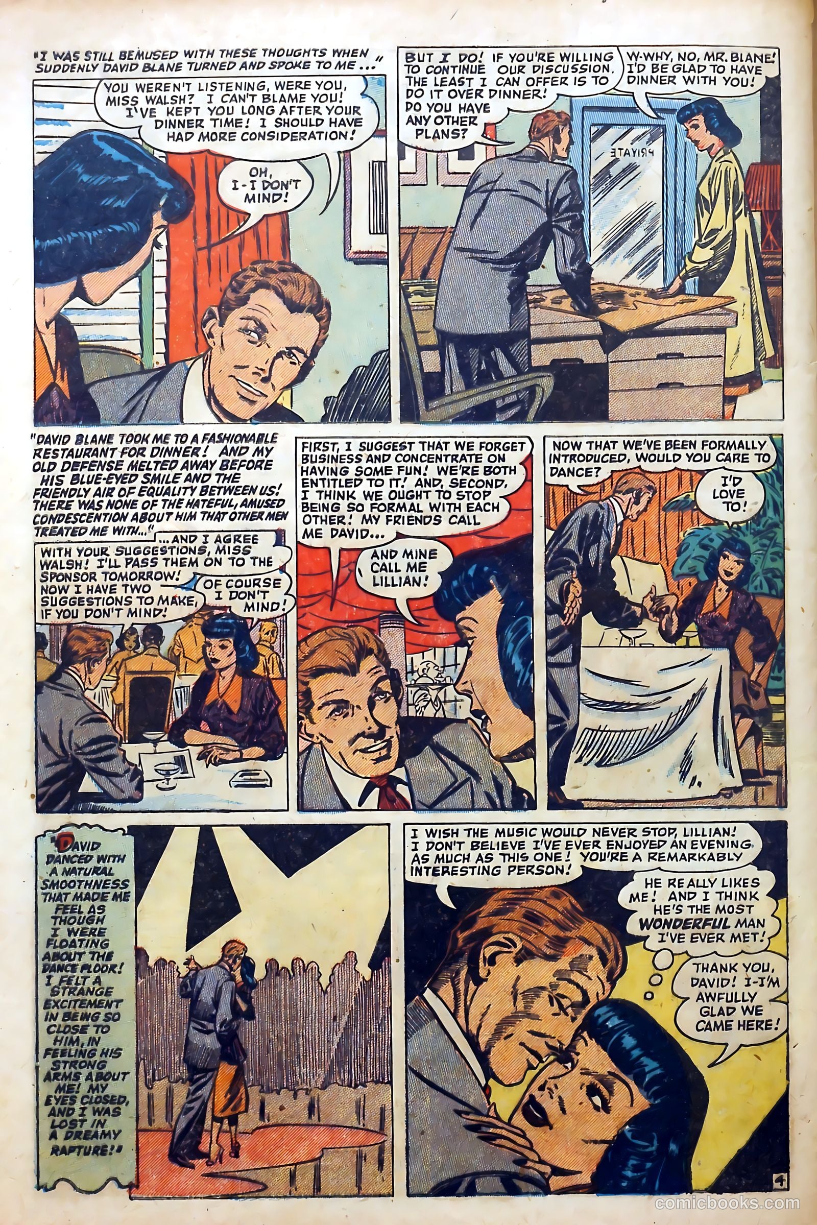 Love Diary #25 (1952) — page 30 of 36