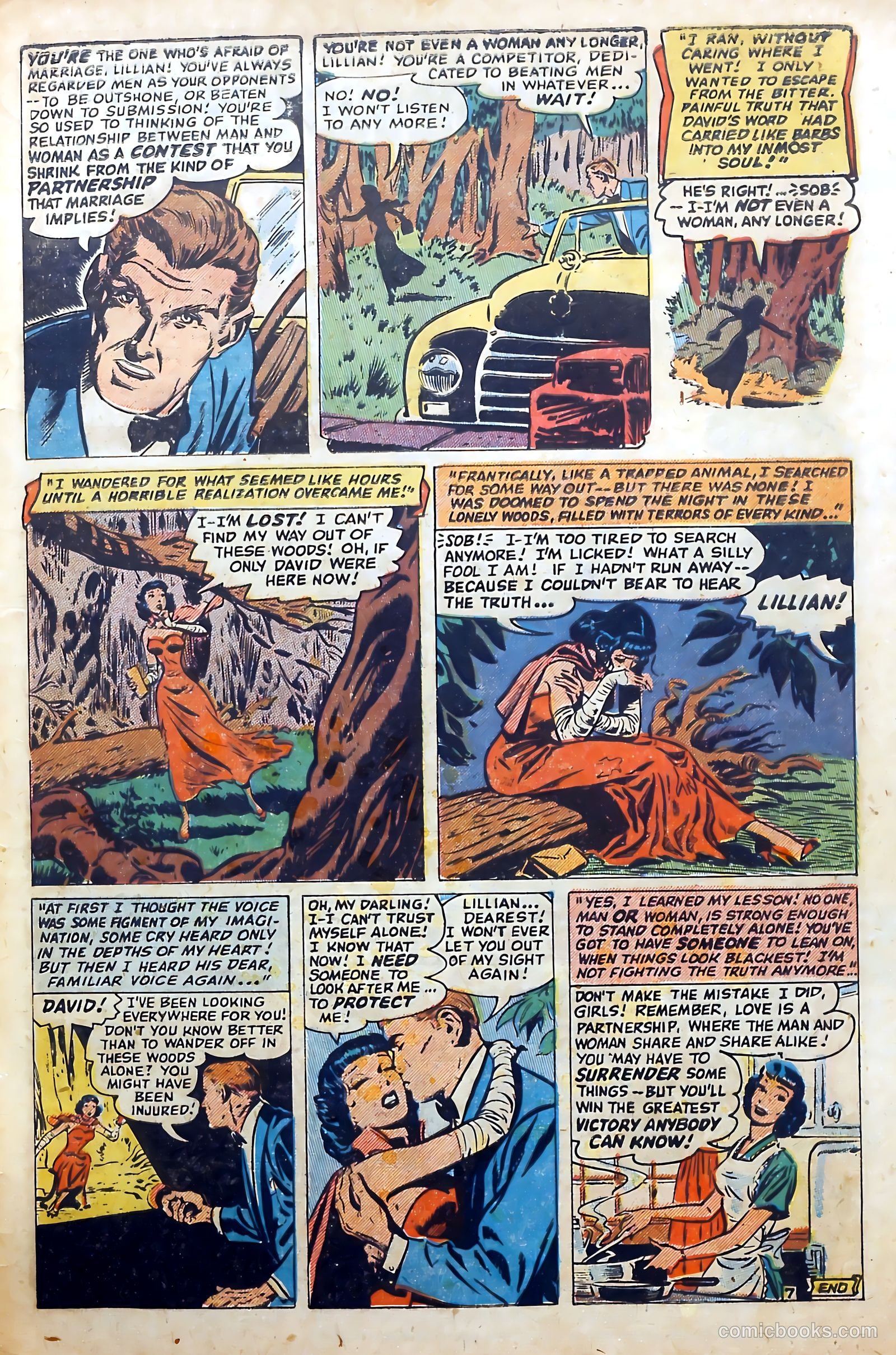 Love Diary #25 (1952) — page 33 of 36