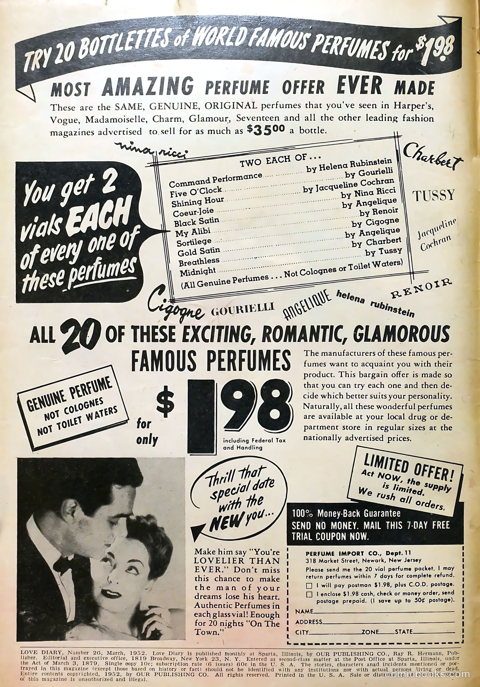 Love Diary #26 (1952) — page 2 of 36