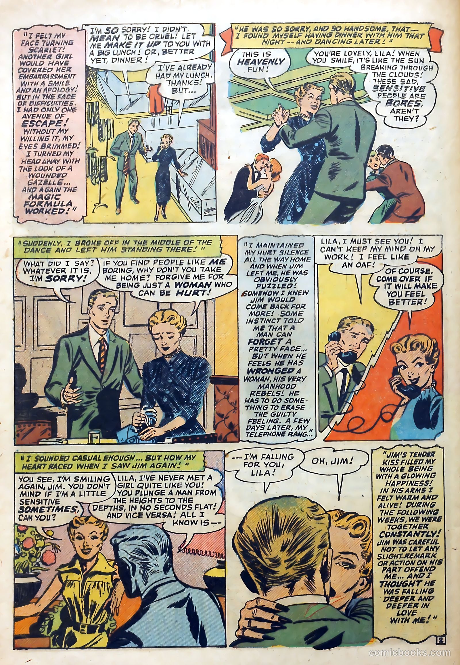 Love Diary #26 (1952) — page 28 of 36