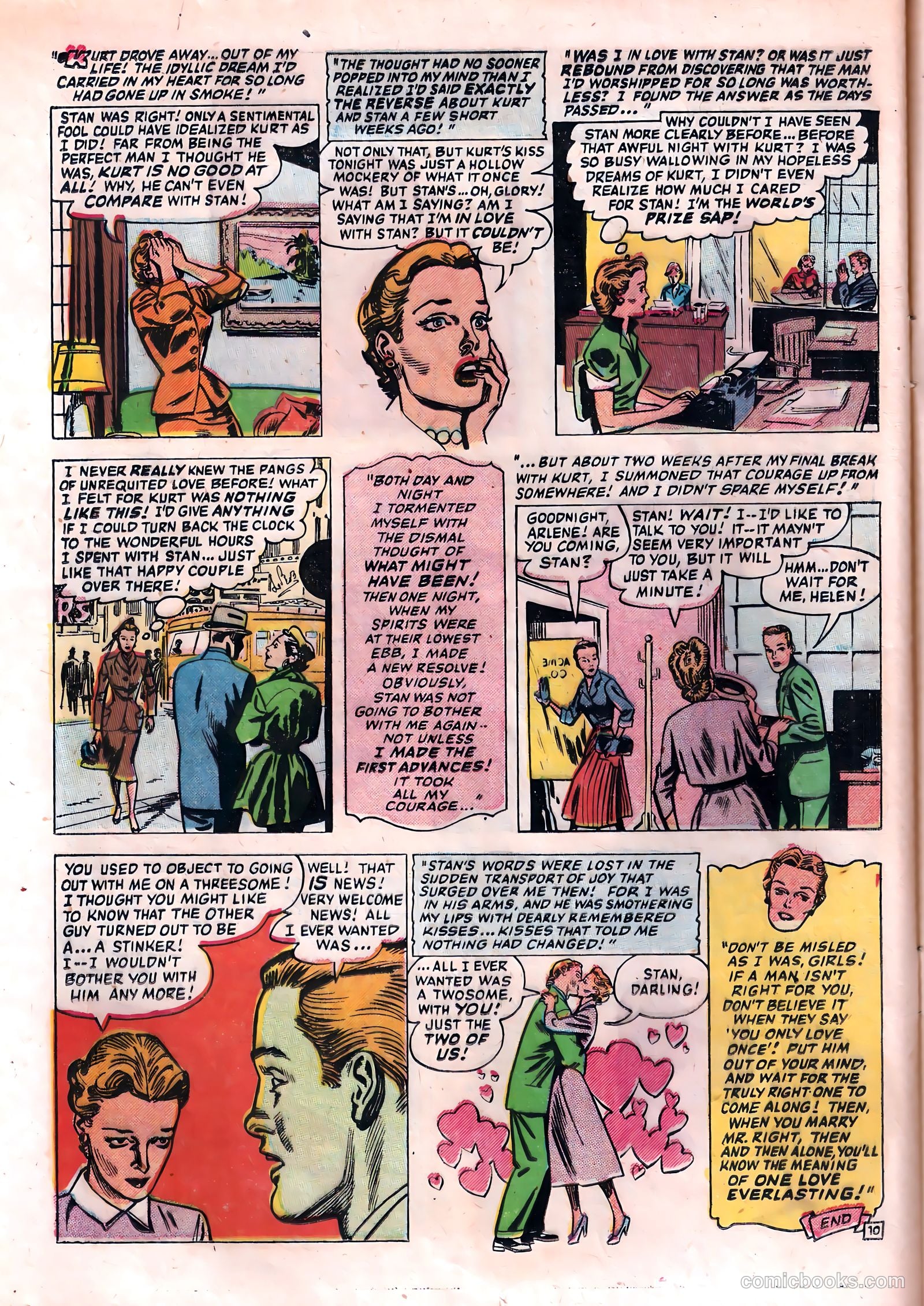 Love Diary #27 (1952) — page 12 of 36
