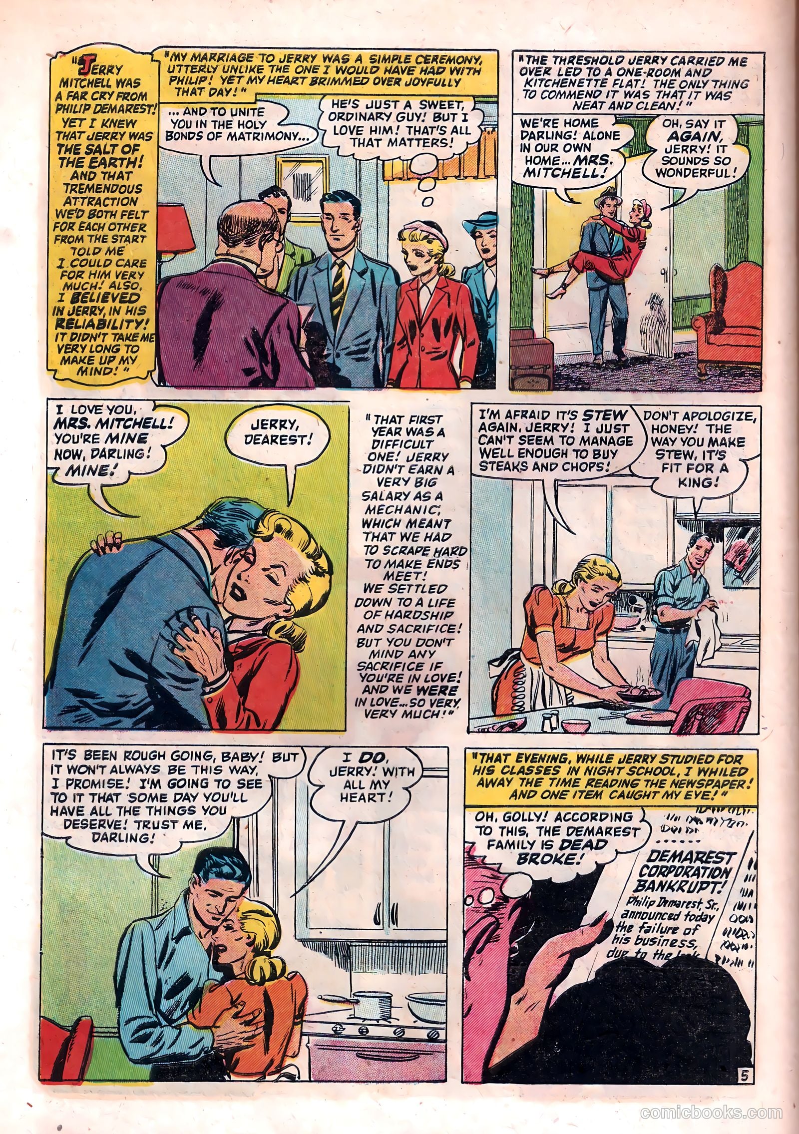 Love Diary #27 (1952) — page 32 of 36