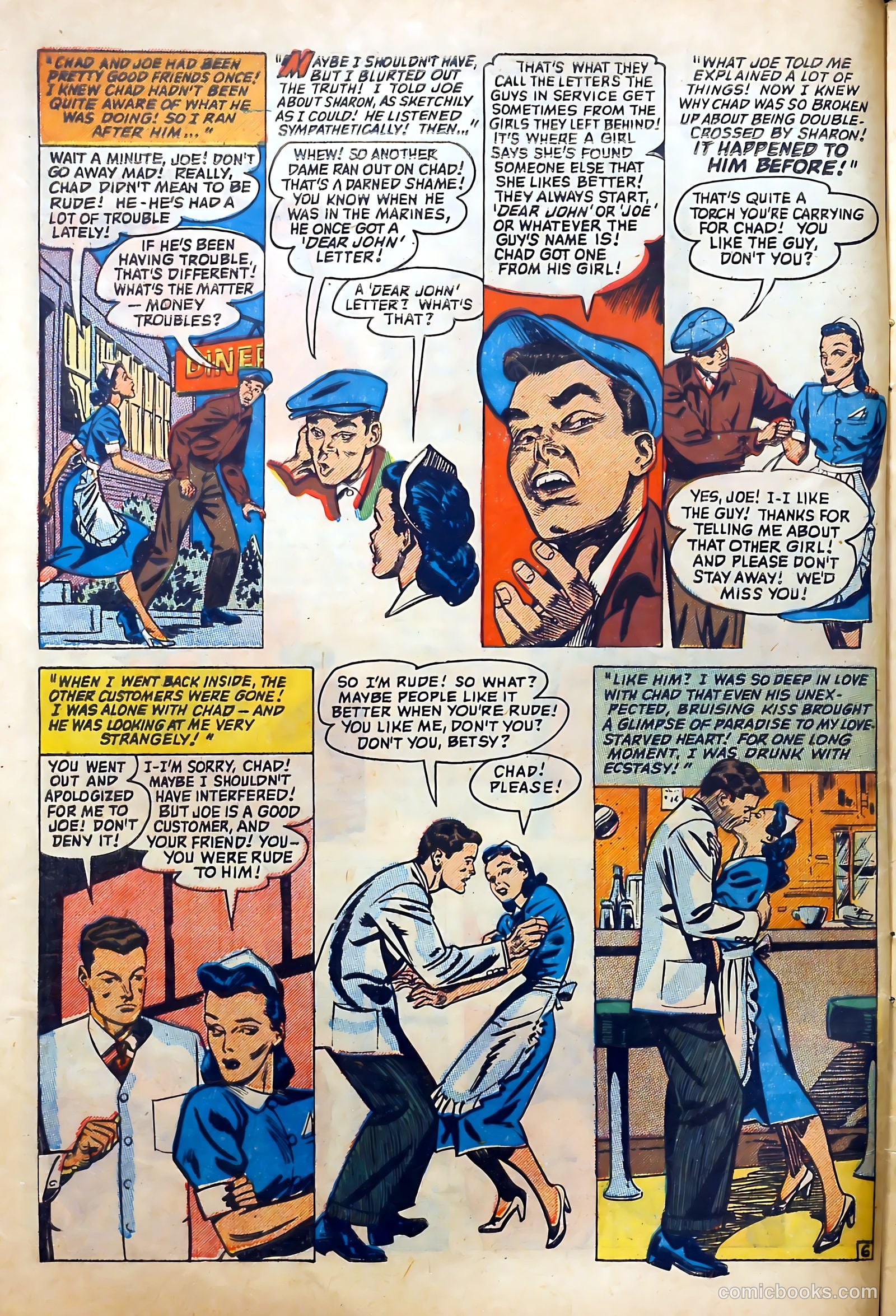 Love Diary #28 (1952) — page 8 of 36