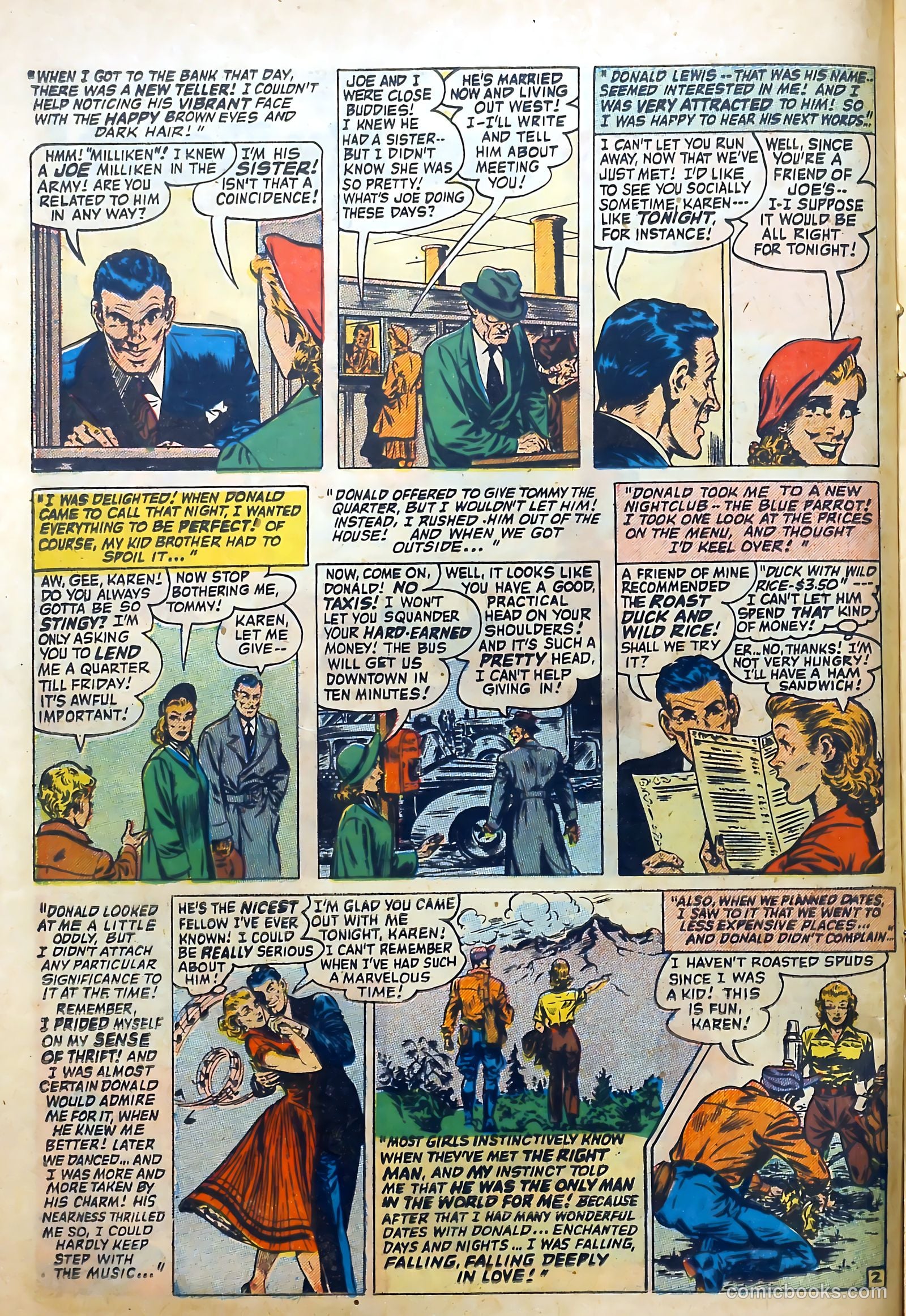 Love Diary #28 (1952) — page 16 of 36