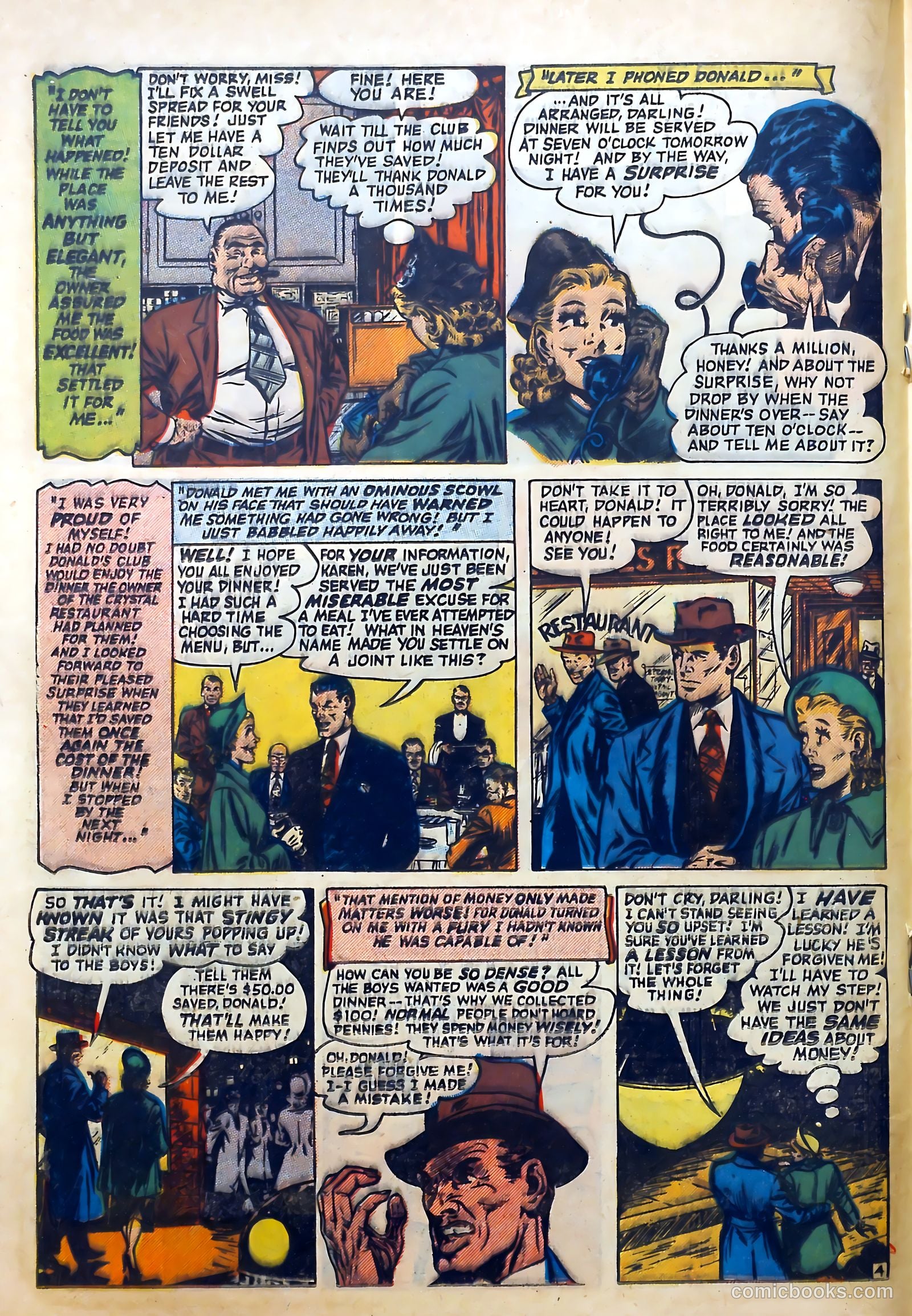 Love Diary #28 (1952) — page 18 of 36