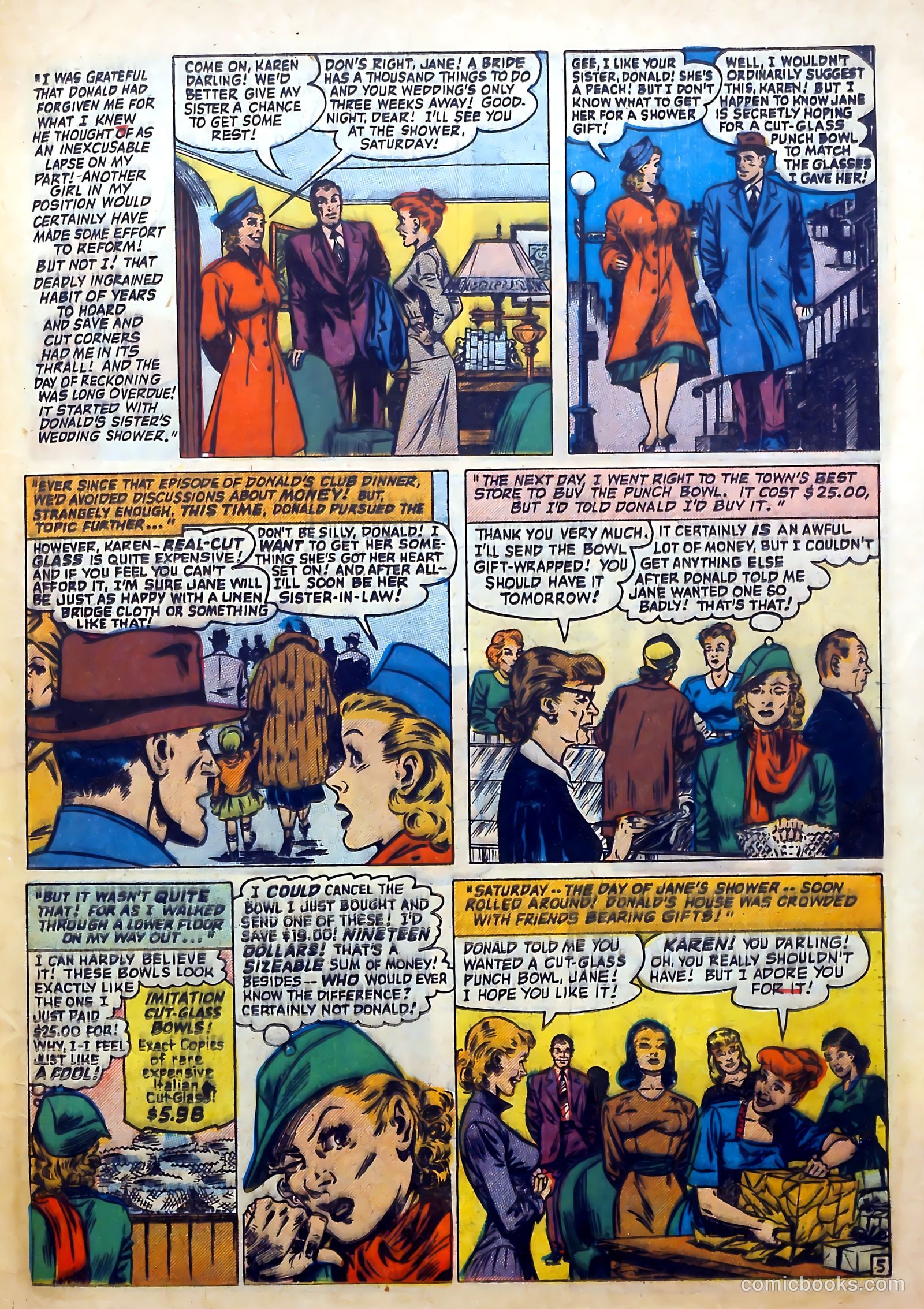 Love Diary #28 (1952) — page 19 of 36