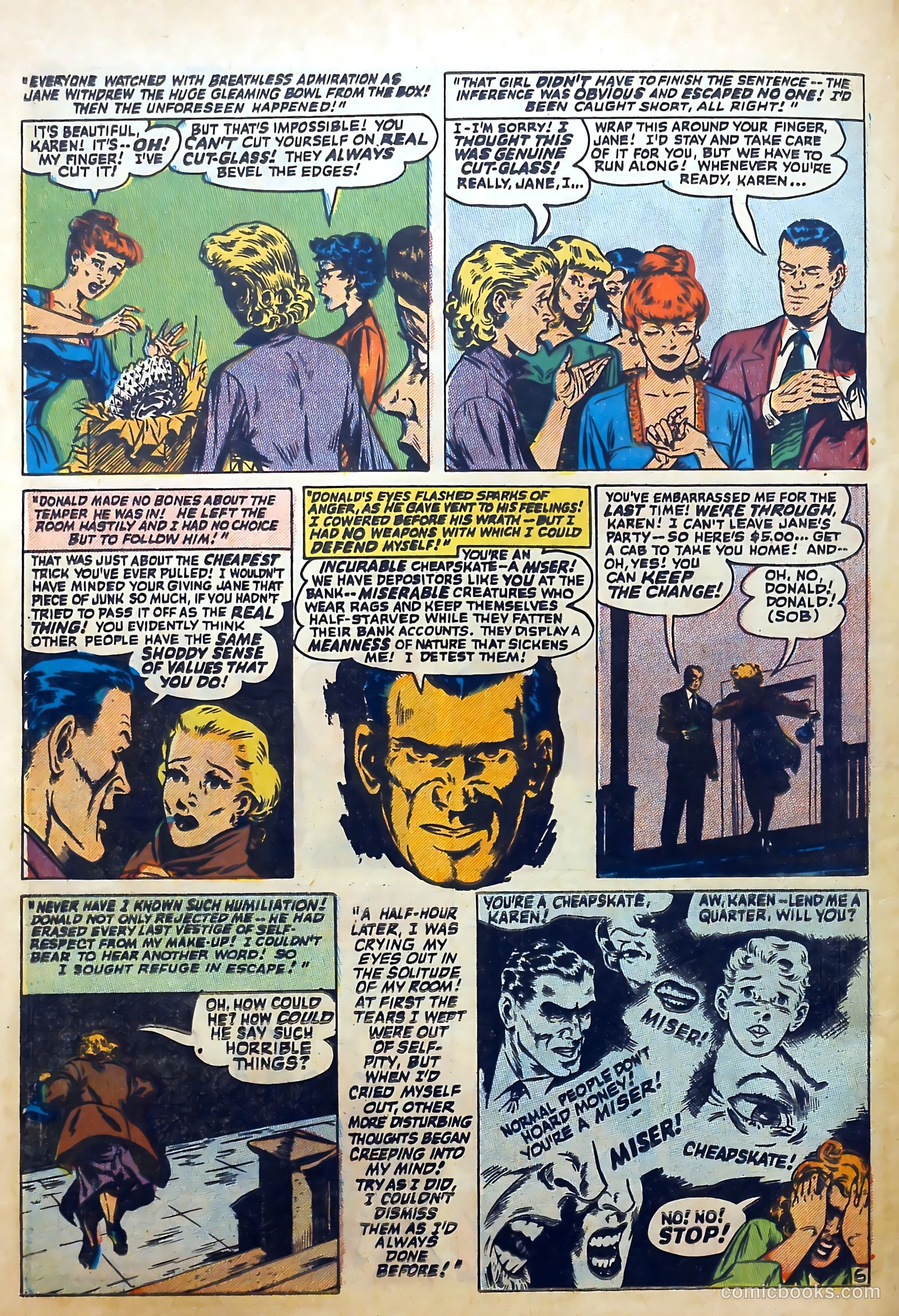 Love Diary #28 (1952) — page 20 of 36