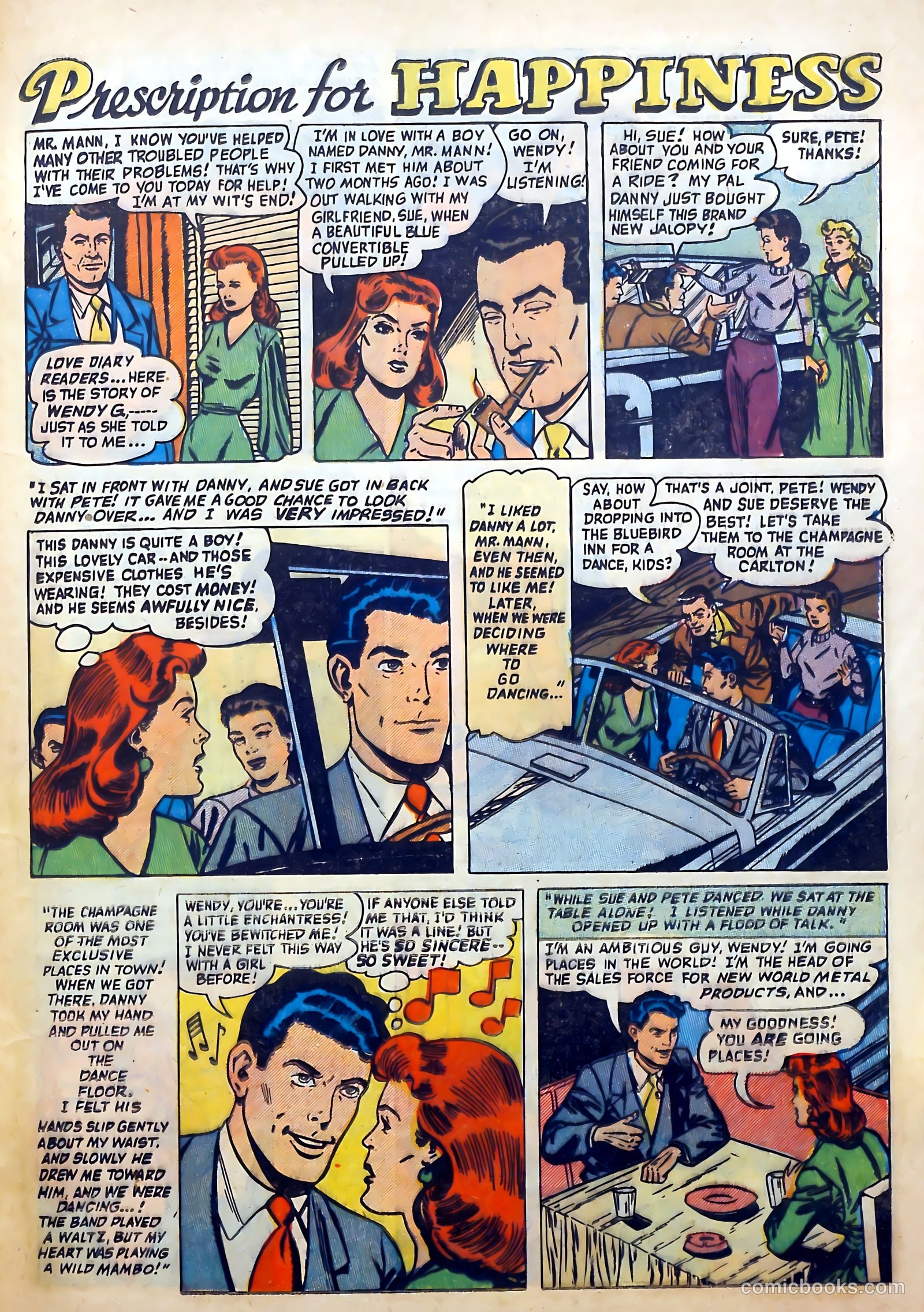 Love Diary #28 (1952) — page 23 of 36