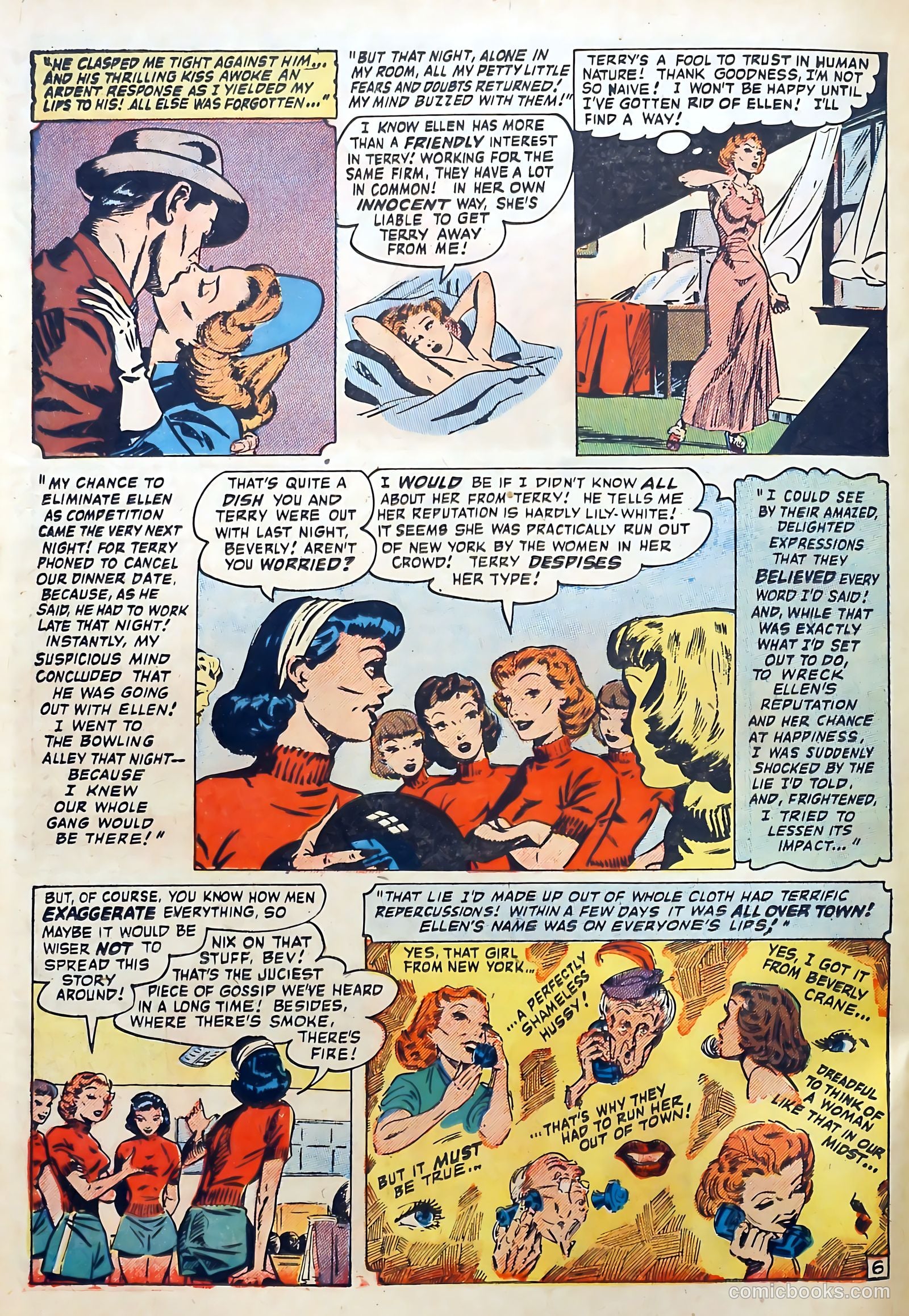 Love Diary #29 (1952) — page 20 of 36