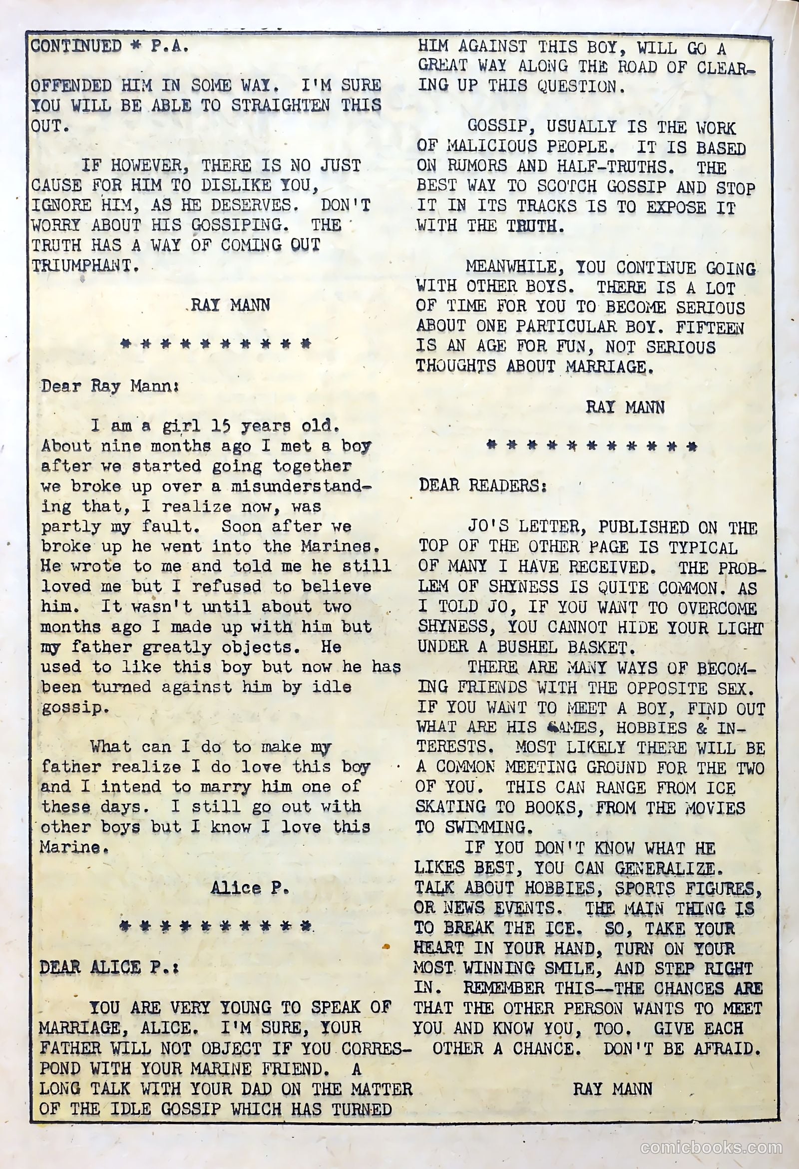 Love Diary #3 (1949) — page 28 of 52