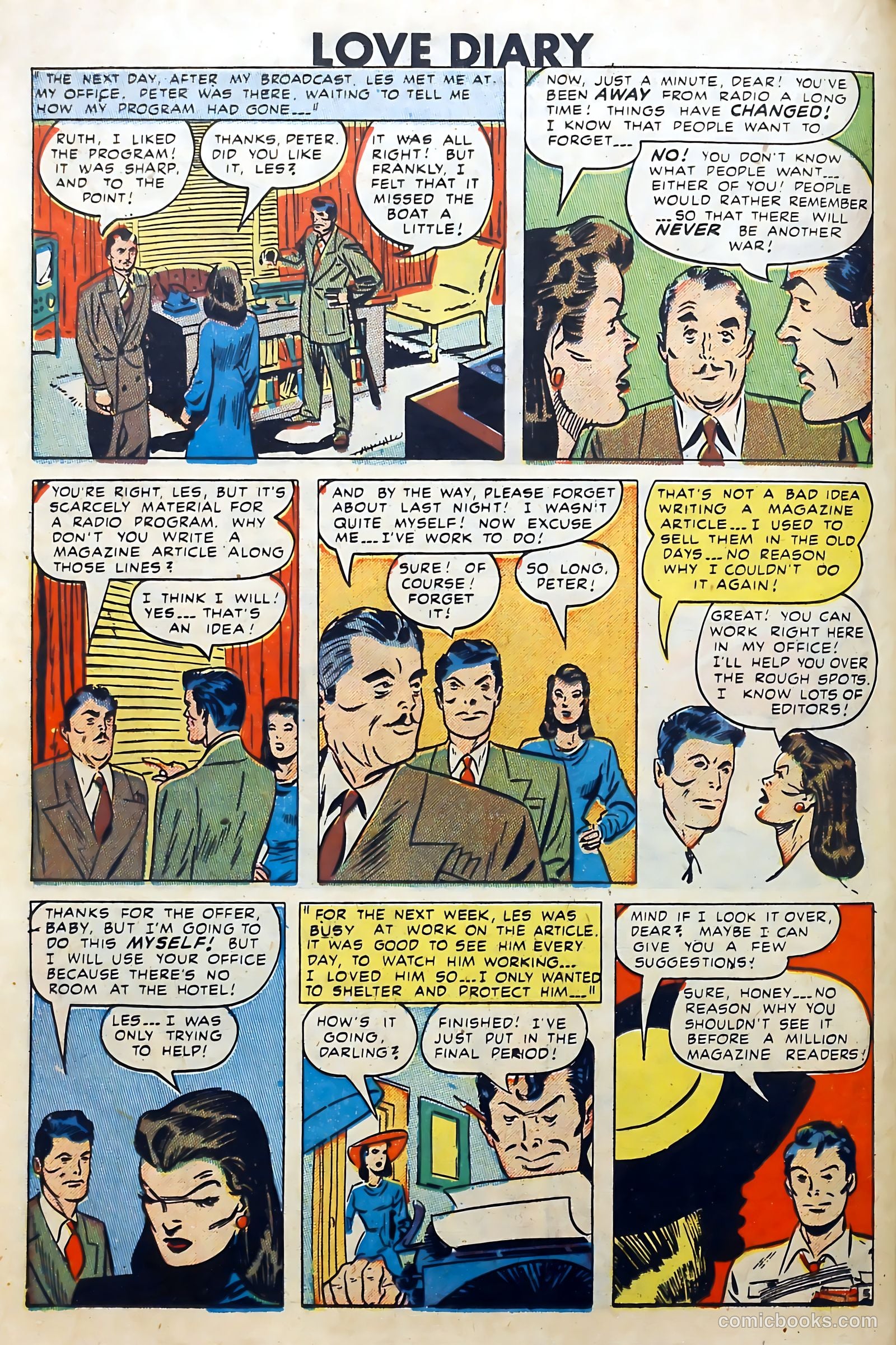 Love Diary #3 (1949) — page 34 of 52