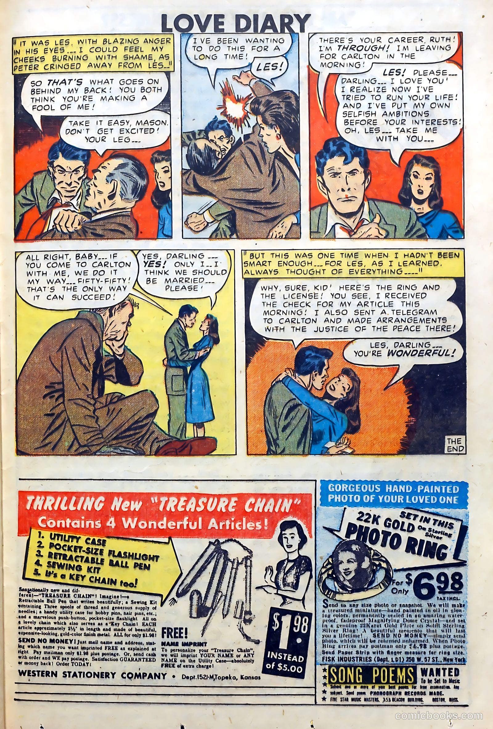Love Diary #3 (1949) — page 37 of 52