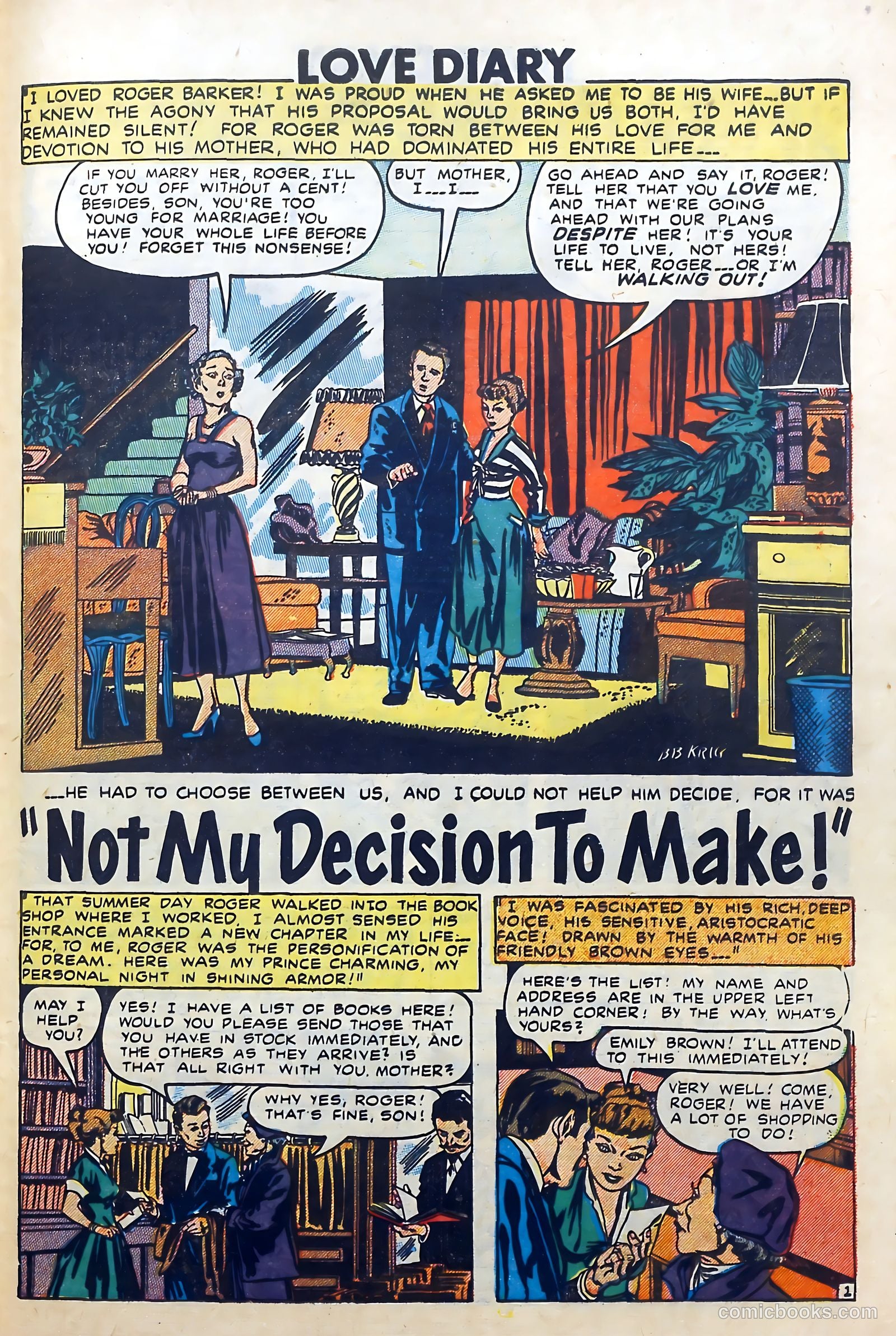 Love Diary #3 (1949) — page 41 of 52