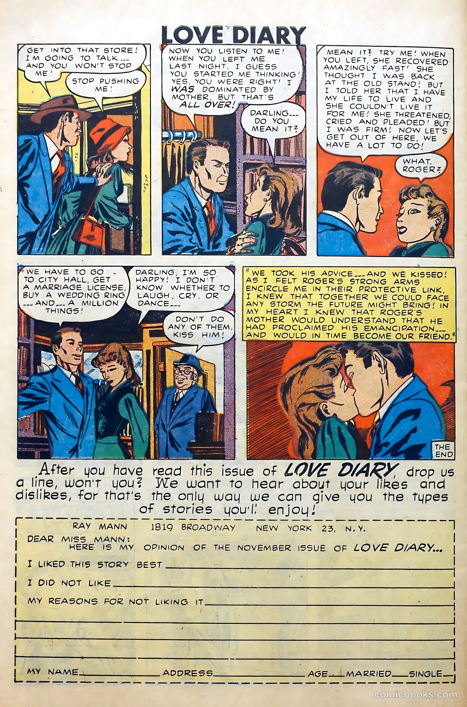 Love Diary #3 (1949) — page 48 of 52