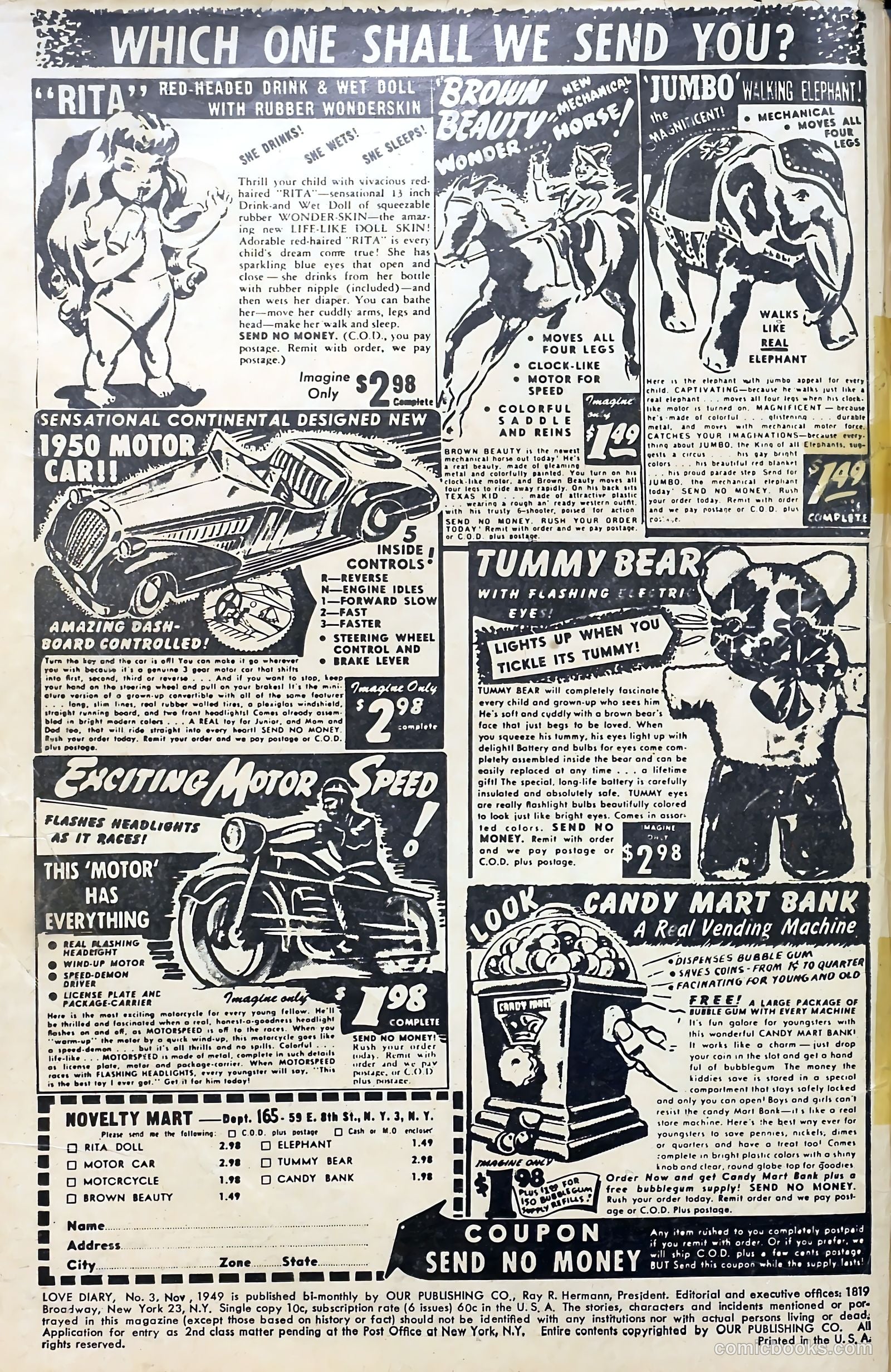 Love Diary #3 (1959) — page 2 of 52