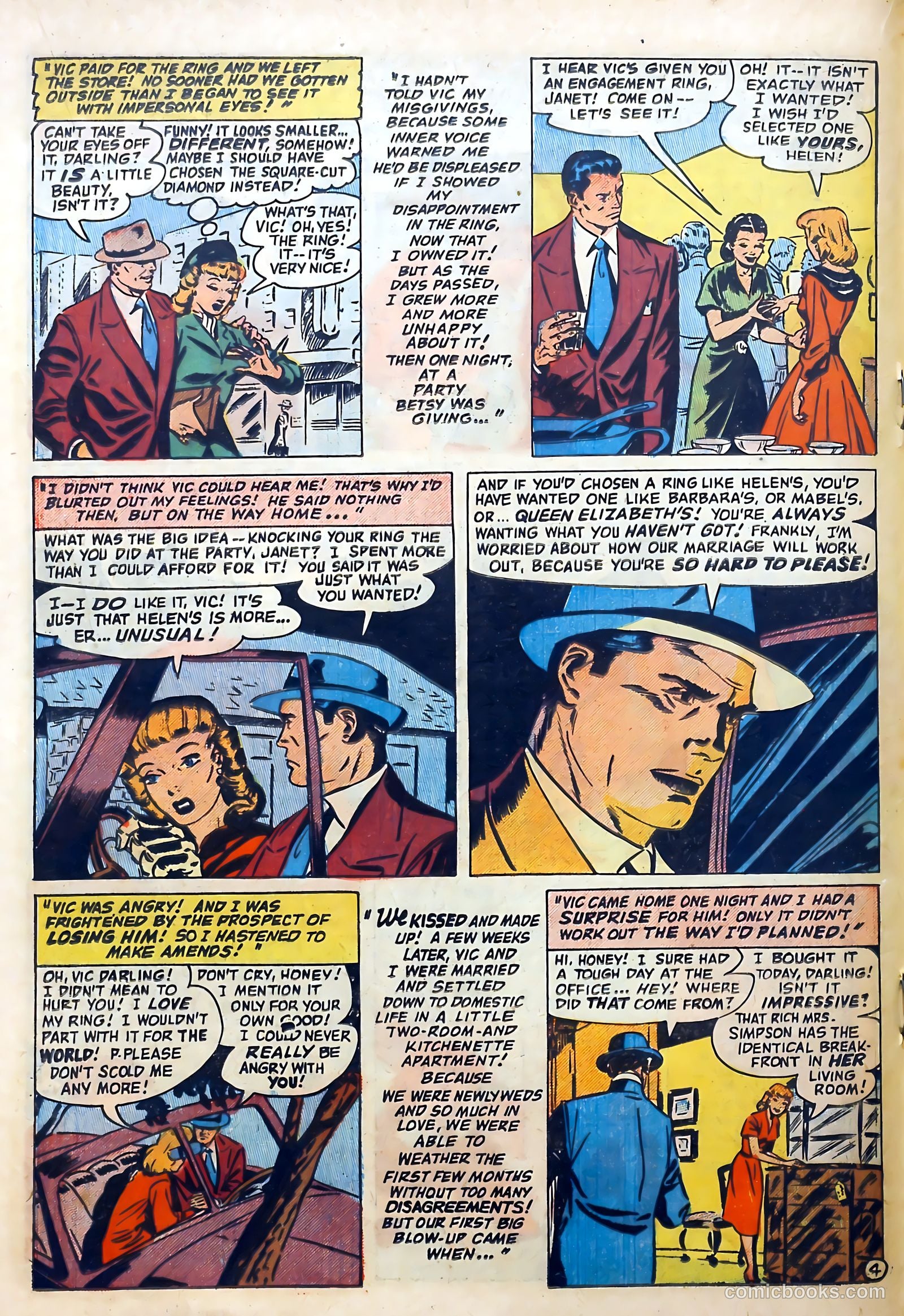 Love Diary #30 (1952) — page 18 of 36