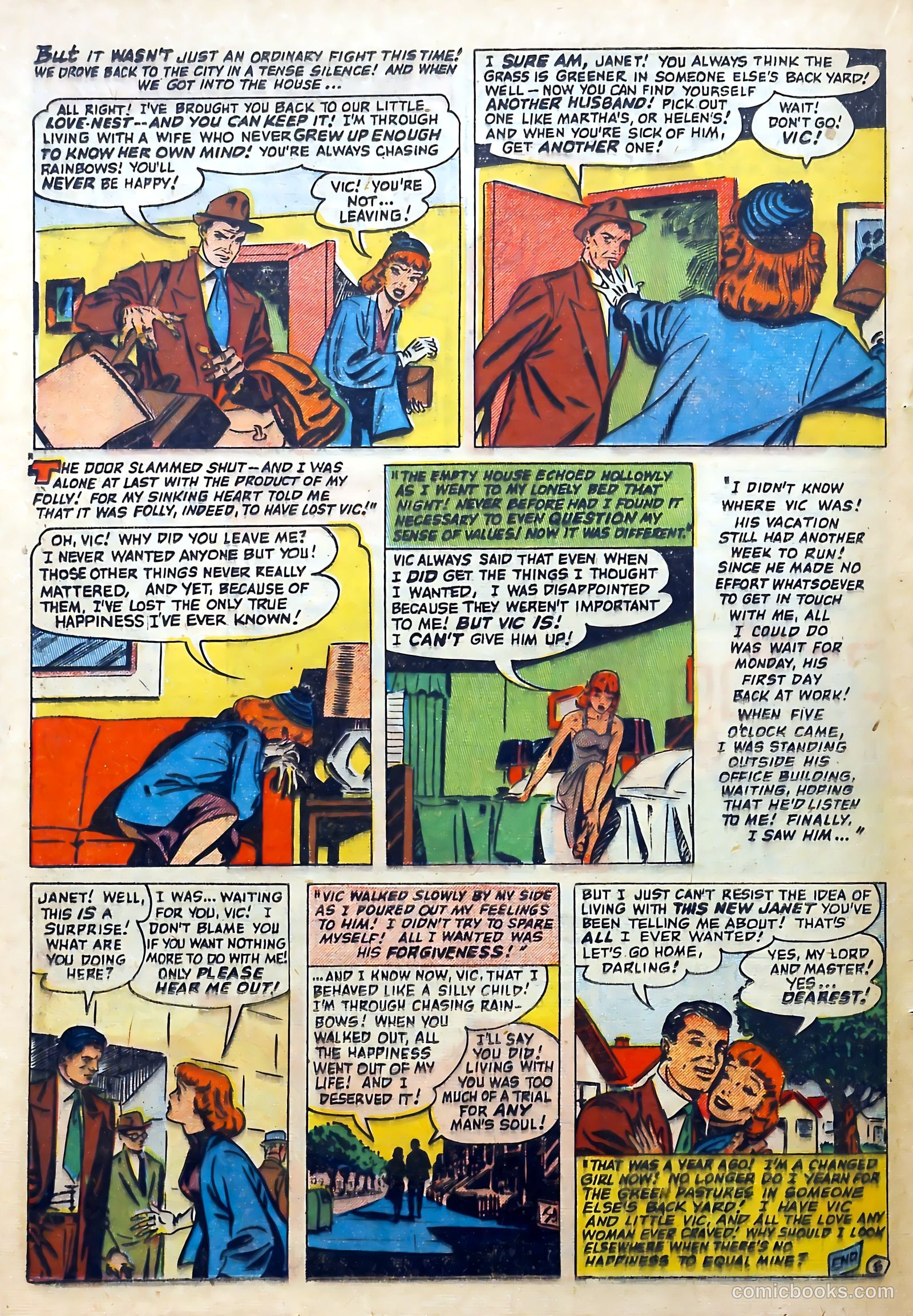 Love Diary #30 (1952) — page 20 of 36