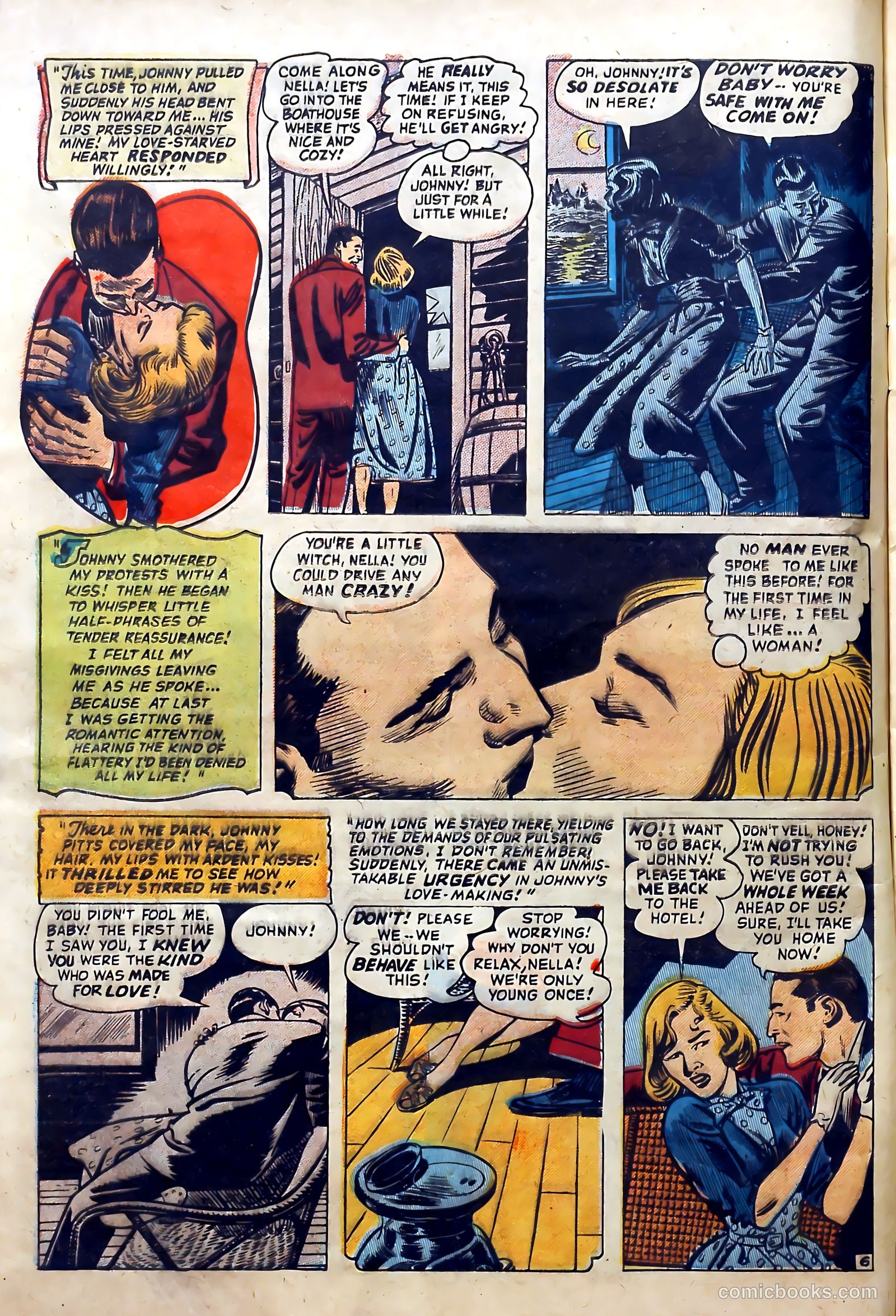 Love Diary #31 (1952) — page 8 of 36