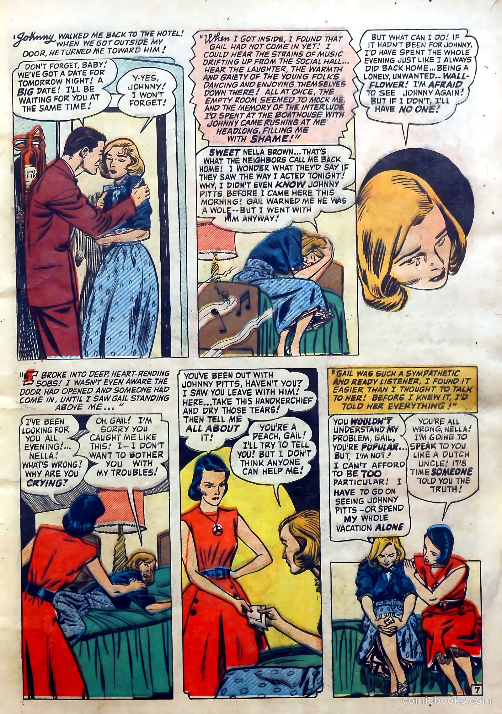 Love Diary #31 (1952) — page 9 of 36