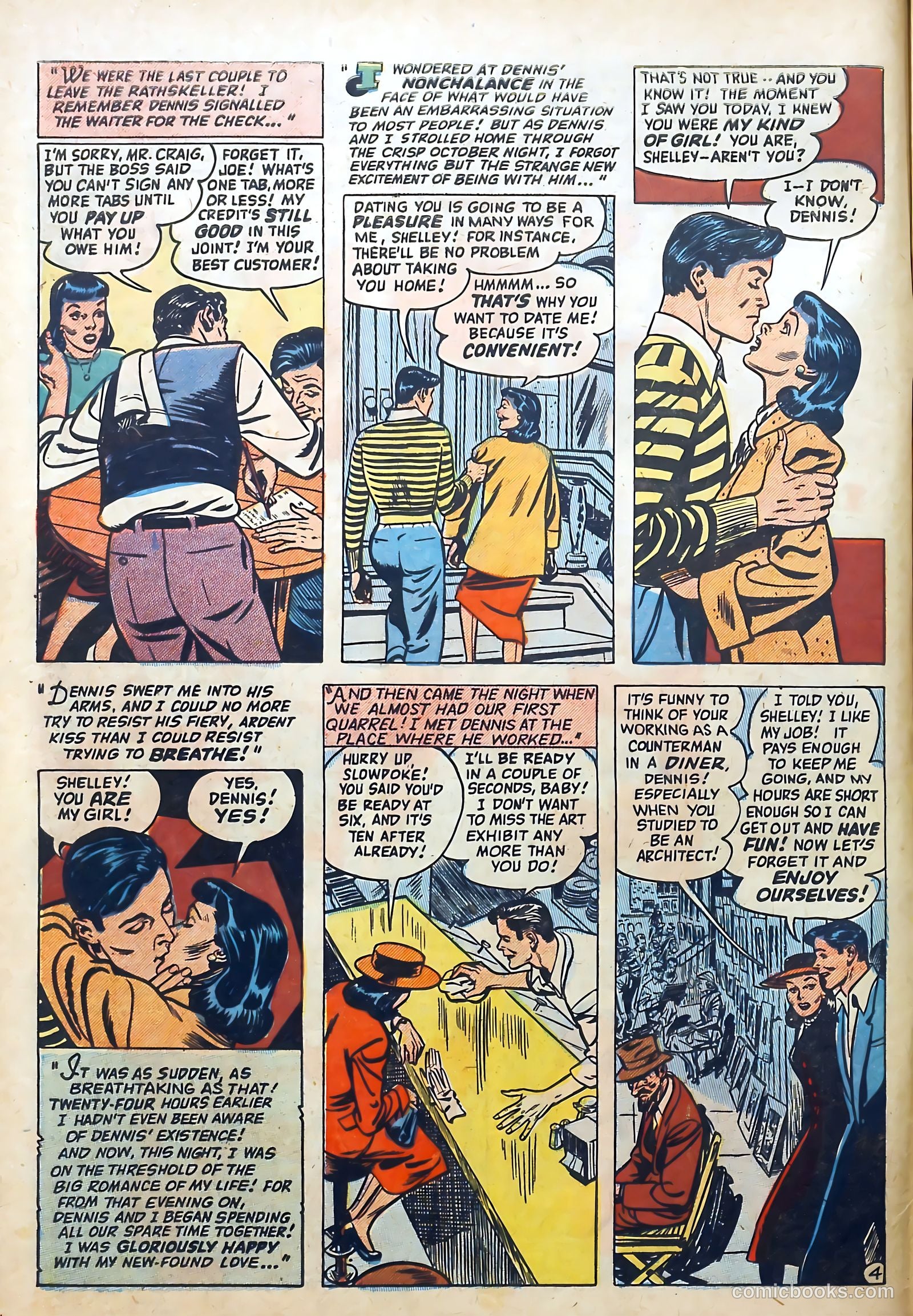 Love Diary #32 (1952) — page 6 of 36