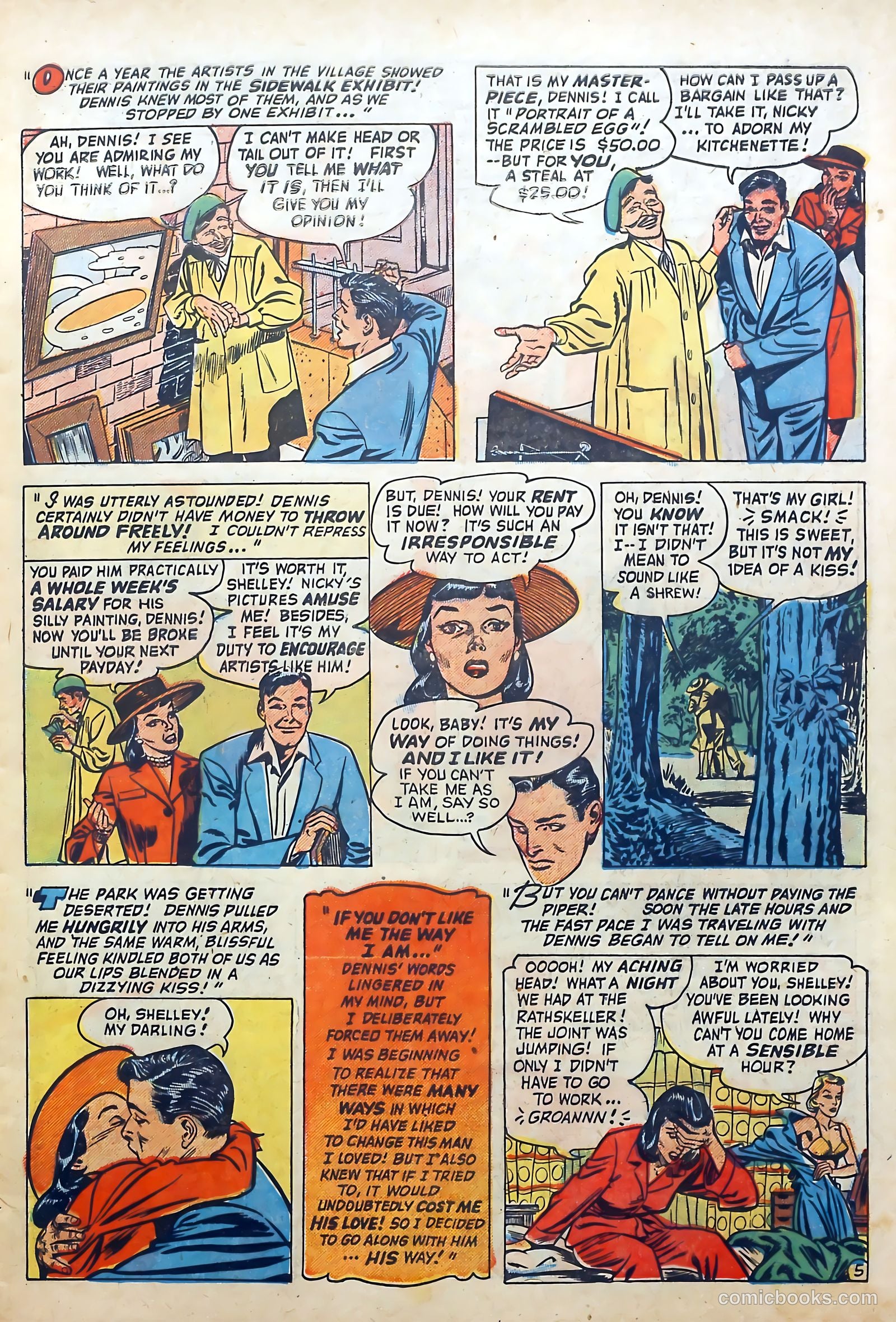 Love Diary #32 (1952) — page 7 of 36