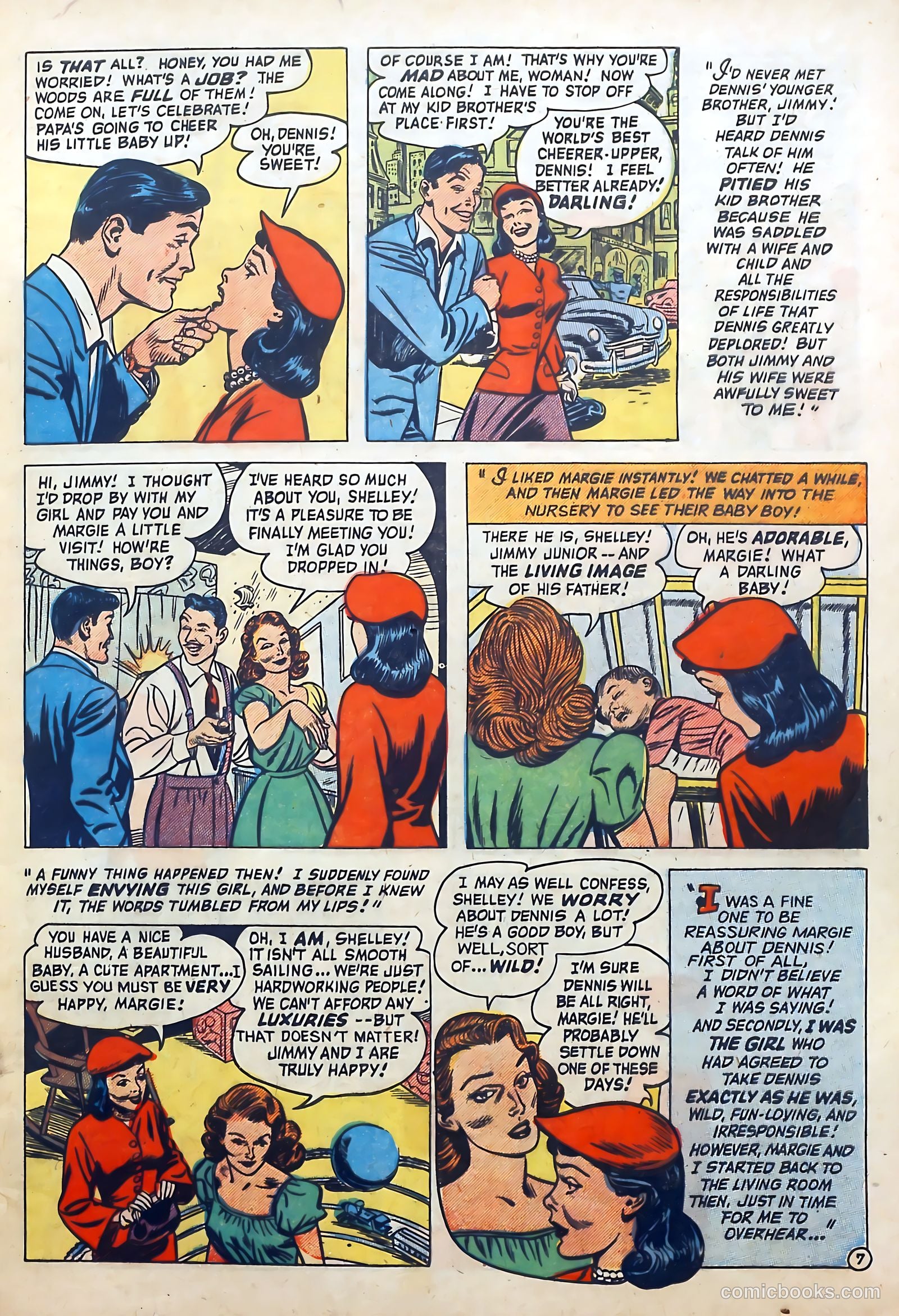 Love Diary #32 (1952) — page 9 of 36