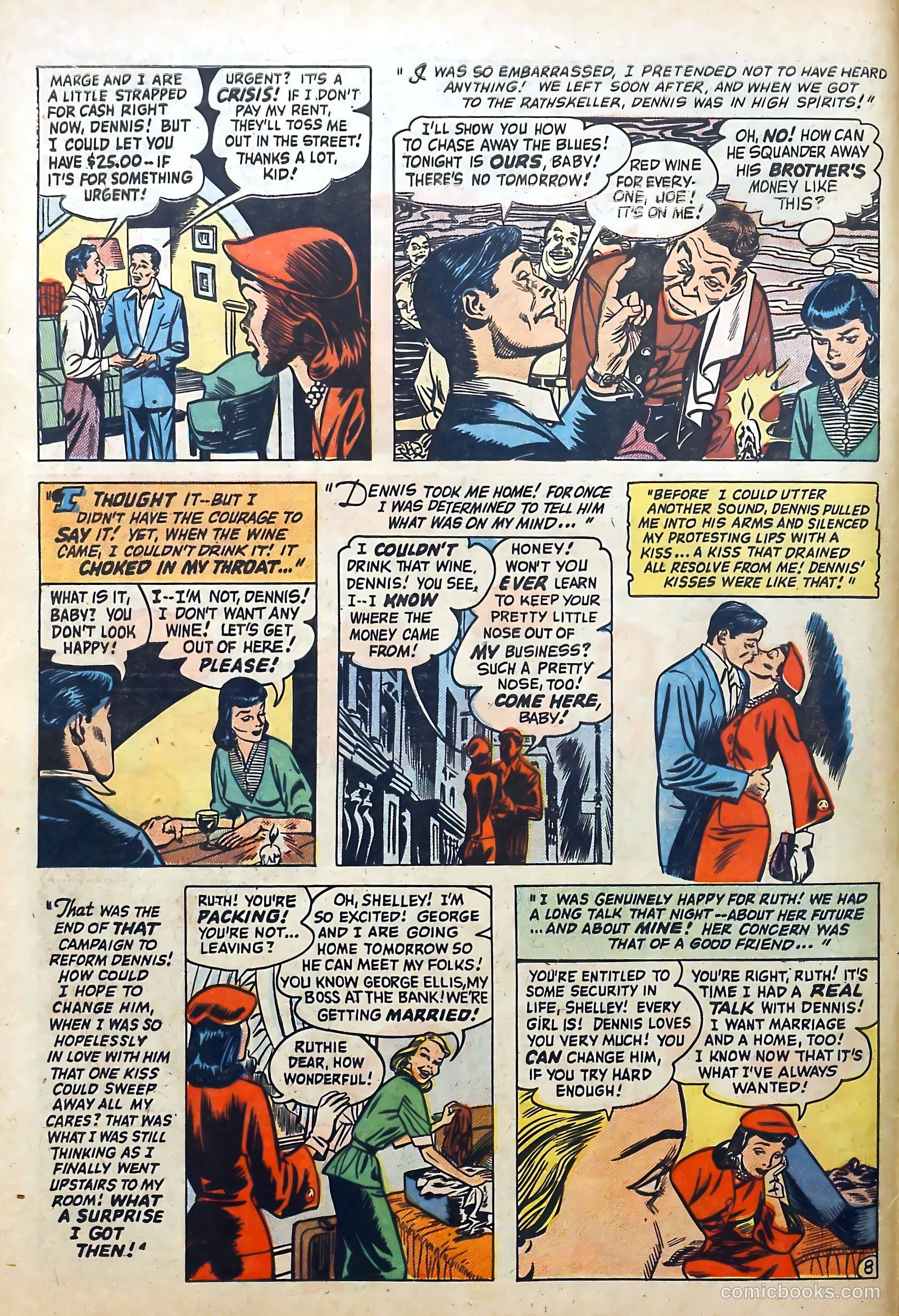 Love Diary #32 (1952) — page 10 of 36