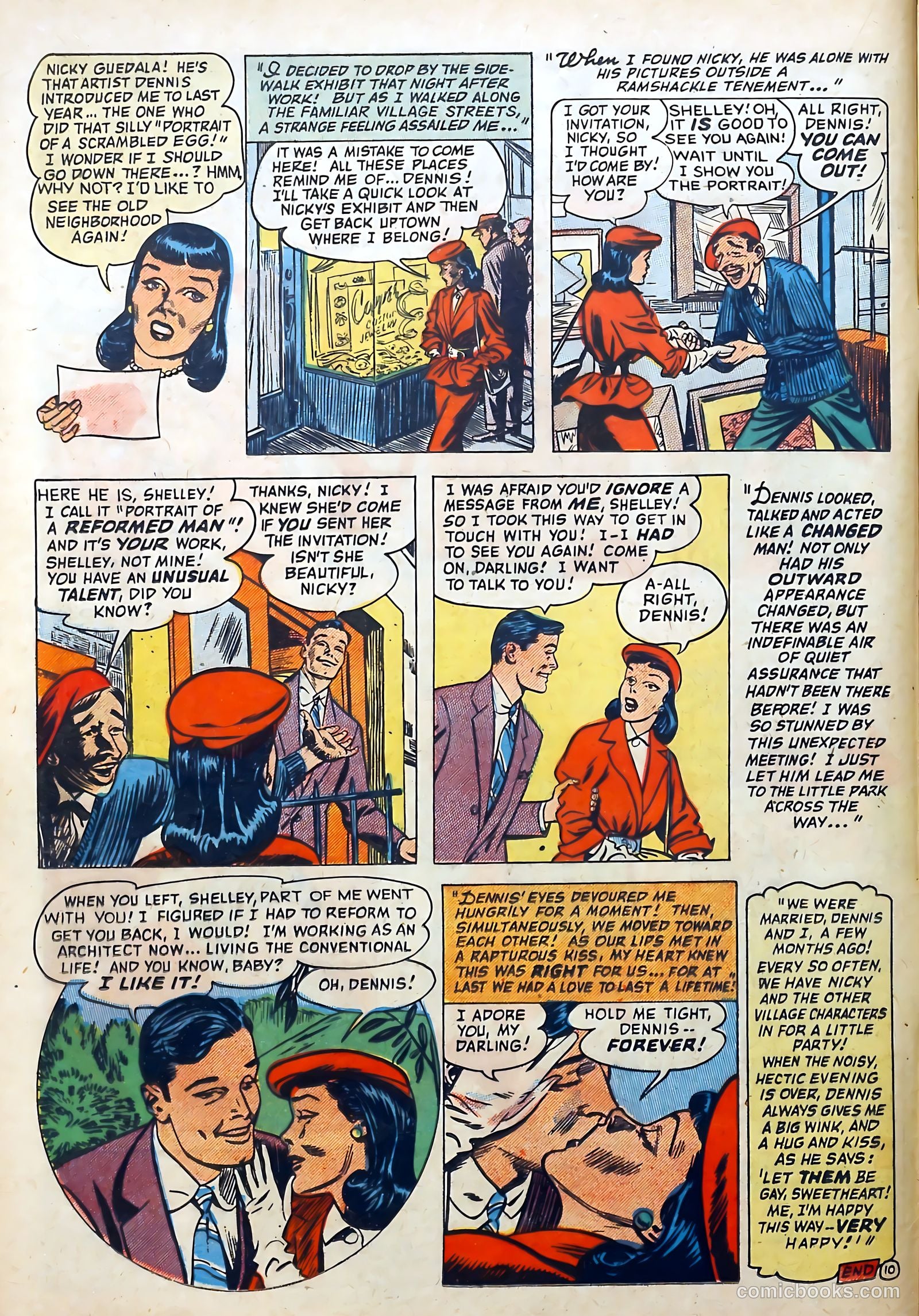 Love Diary #32 (1952) — page 12 of 36