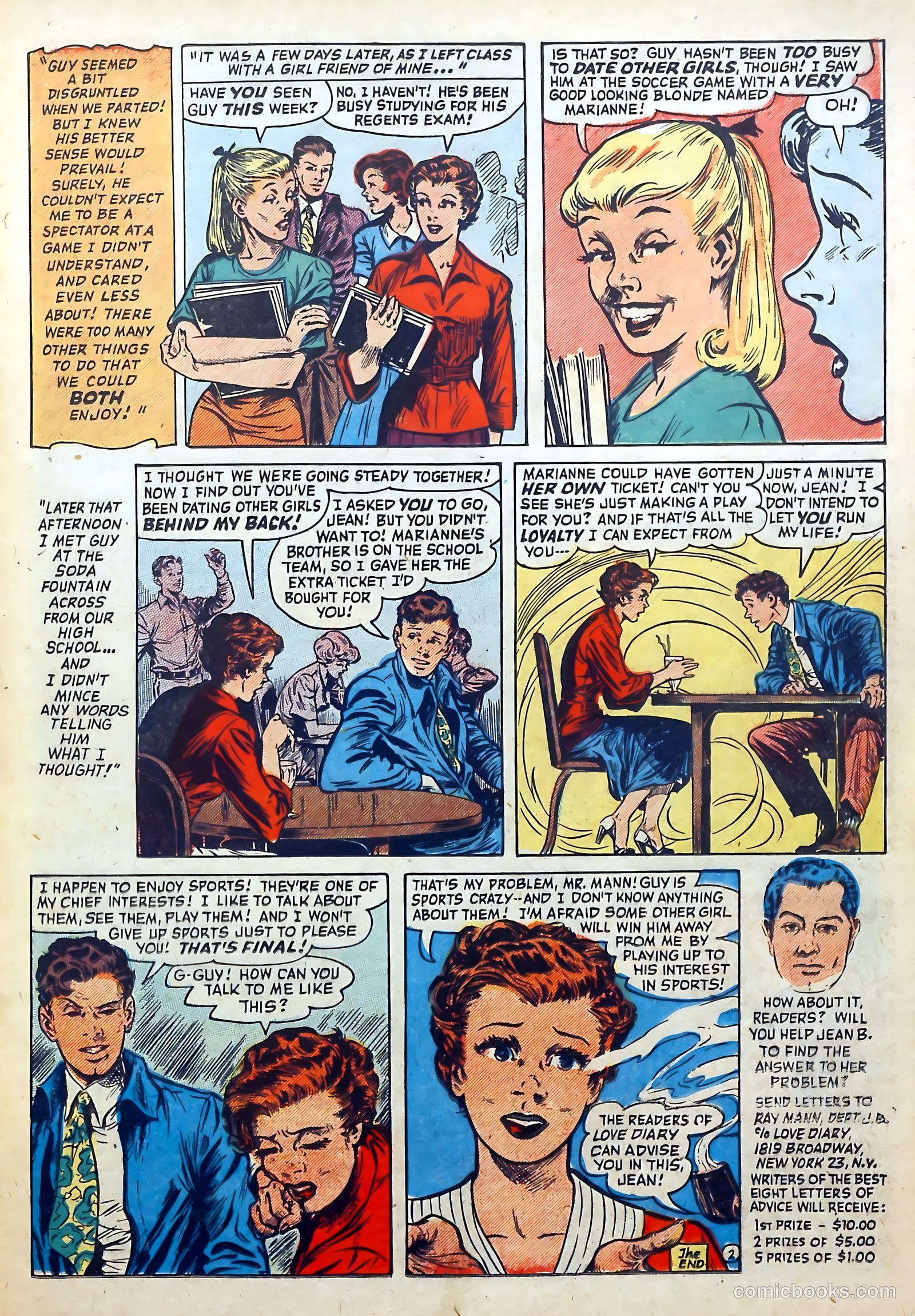 Love Diary #32 (1952) — page 25 of 36