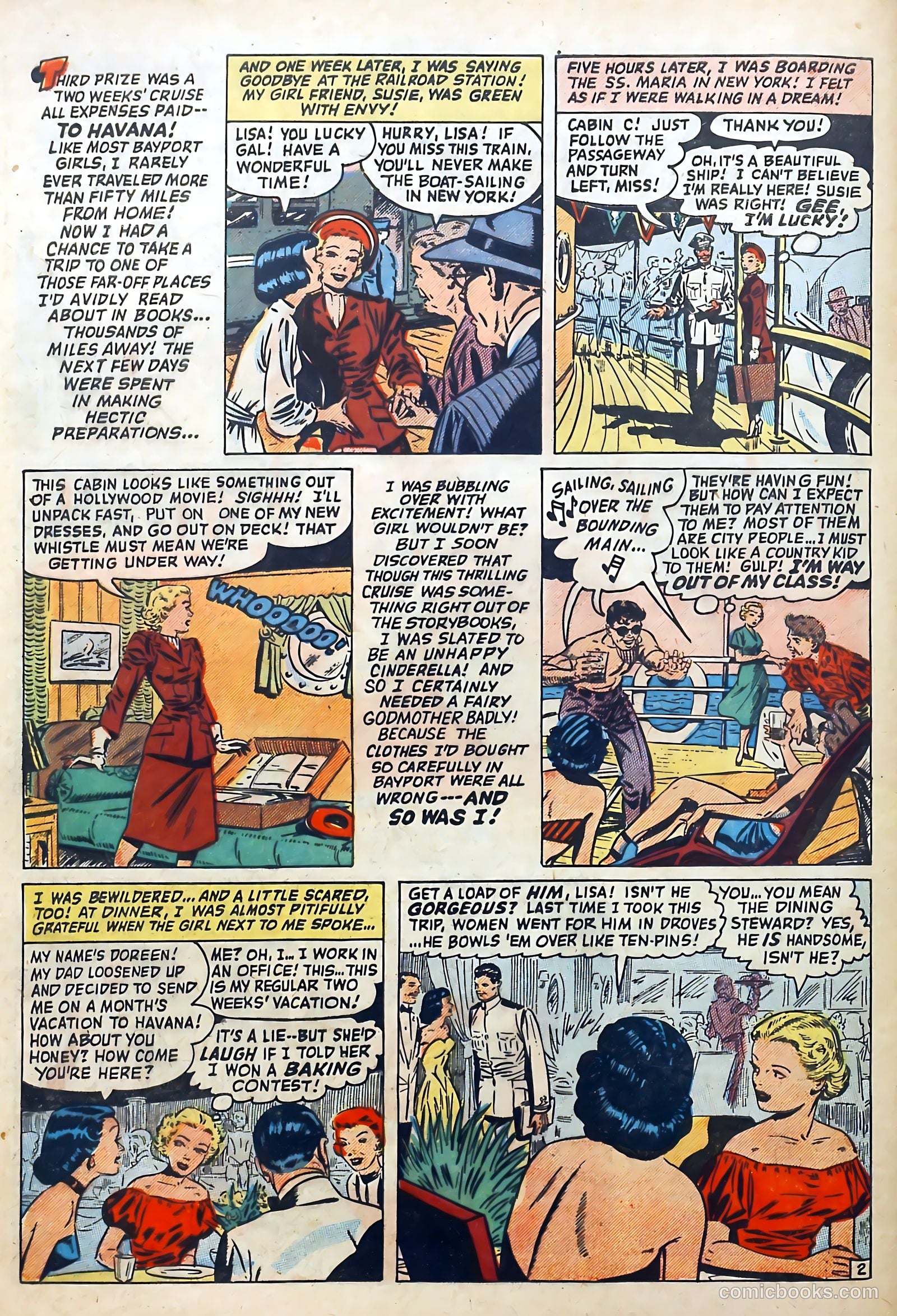 Love Diary #32 (1952) — page 28 of 36