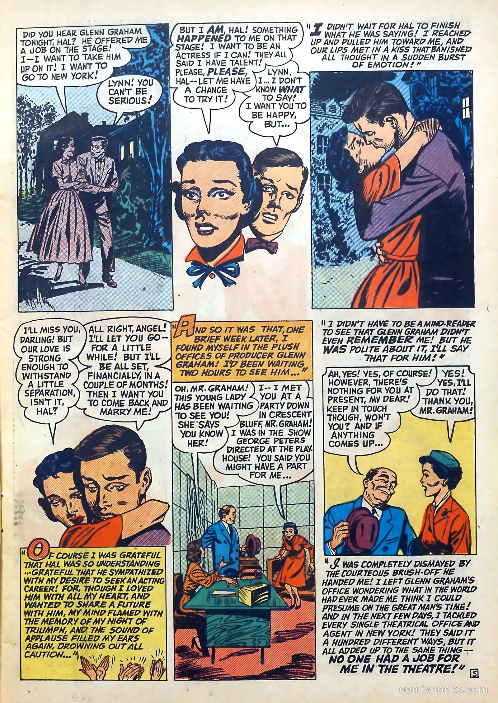 Love Diary #33 (1953) — page 7 of 36