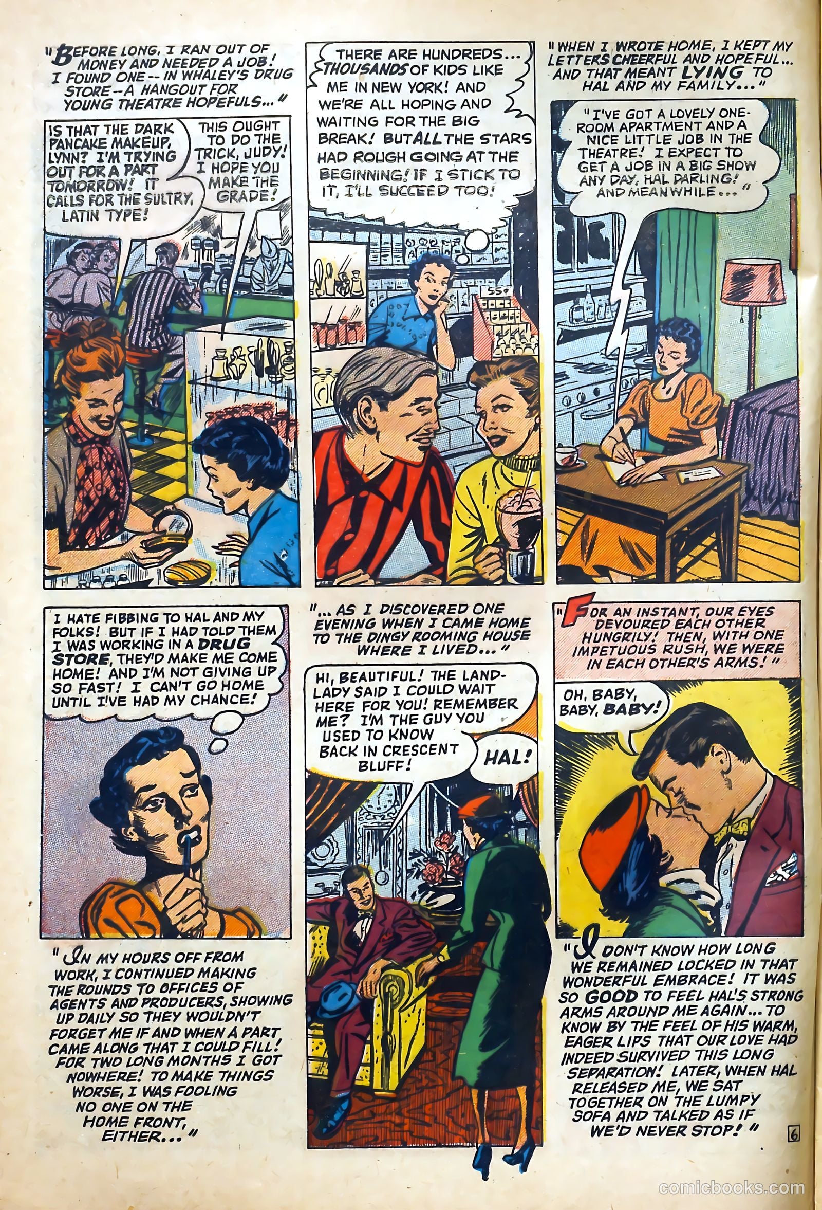 Love Diary #33 (1953) — page 8 of 36