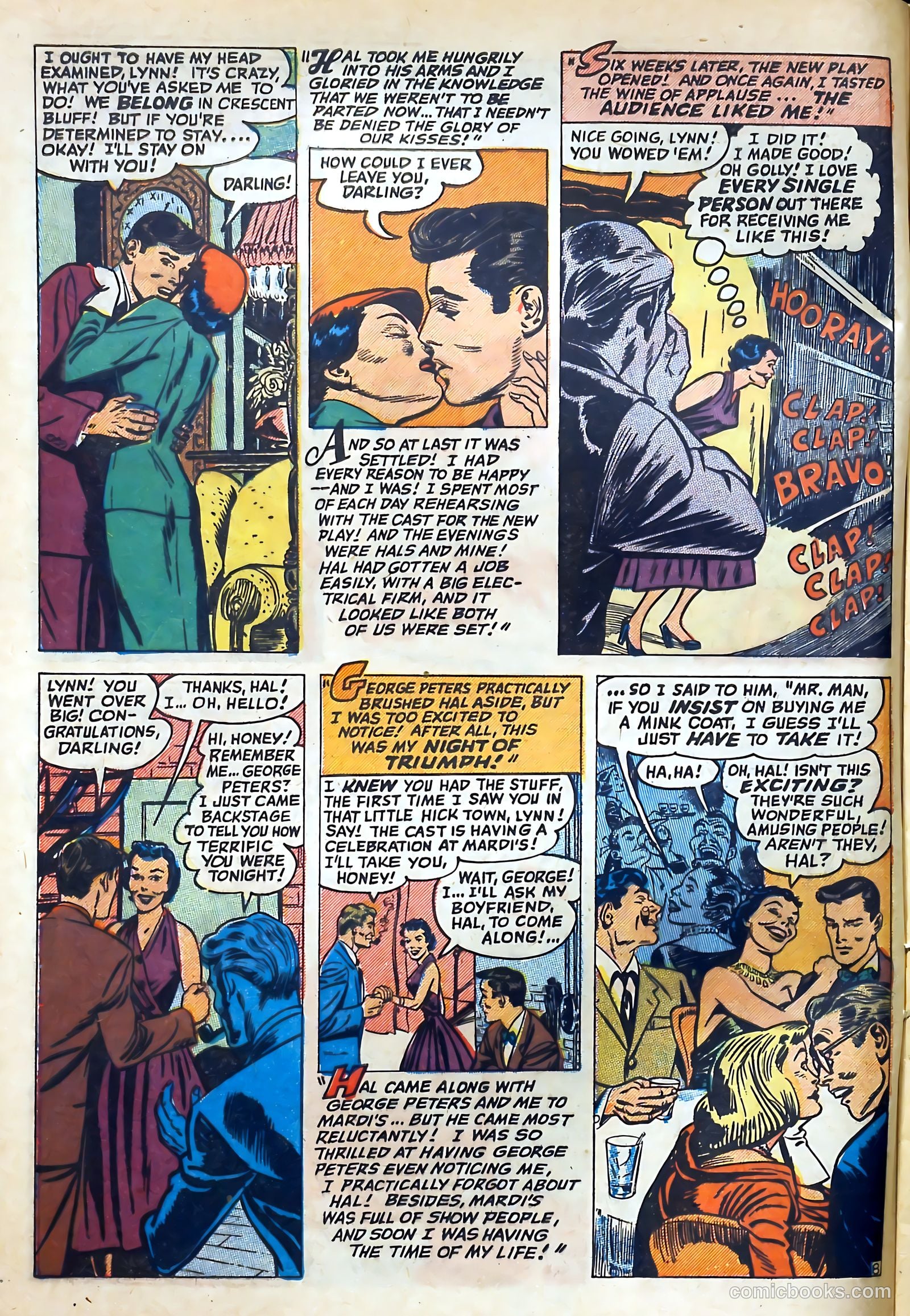 Love Diary #33 (1953) — page 10 of 36