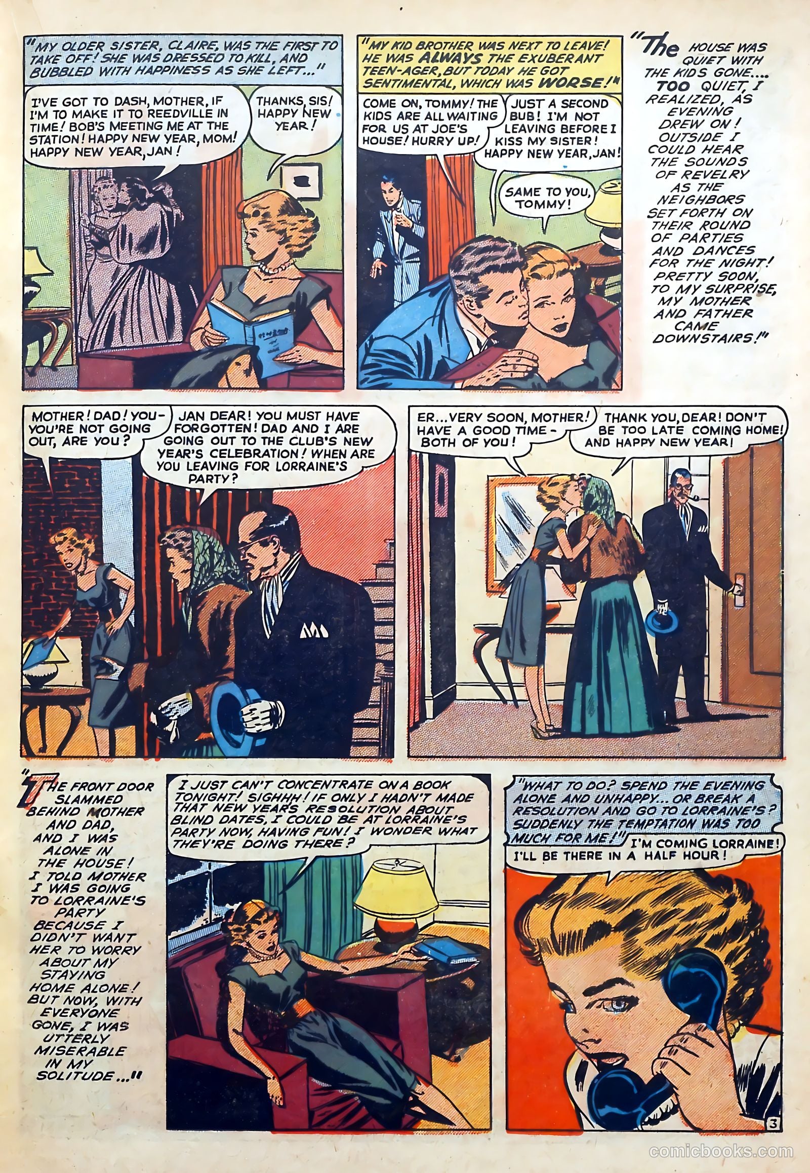 Love Diary #33 (1953) — page 17 of 36