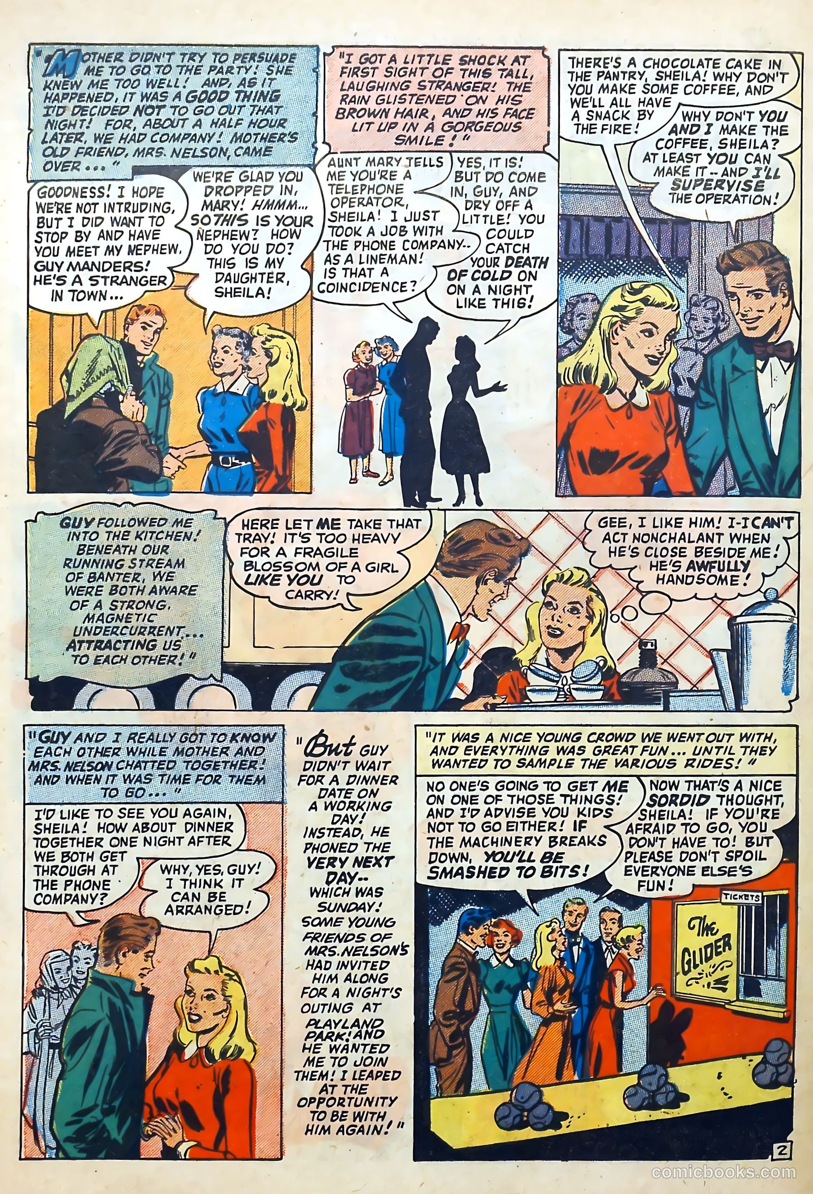 Love Diary #33 (1953) — page 28 of 36