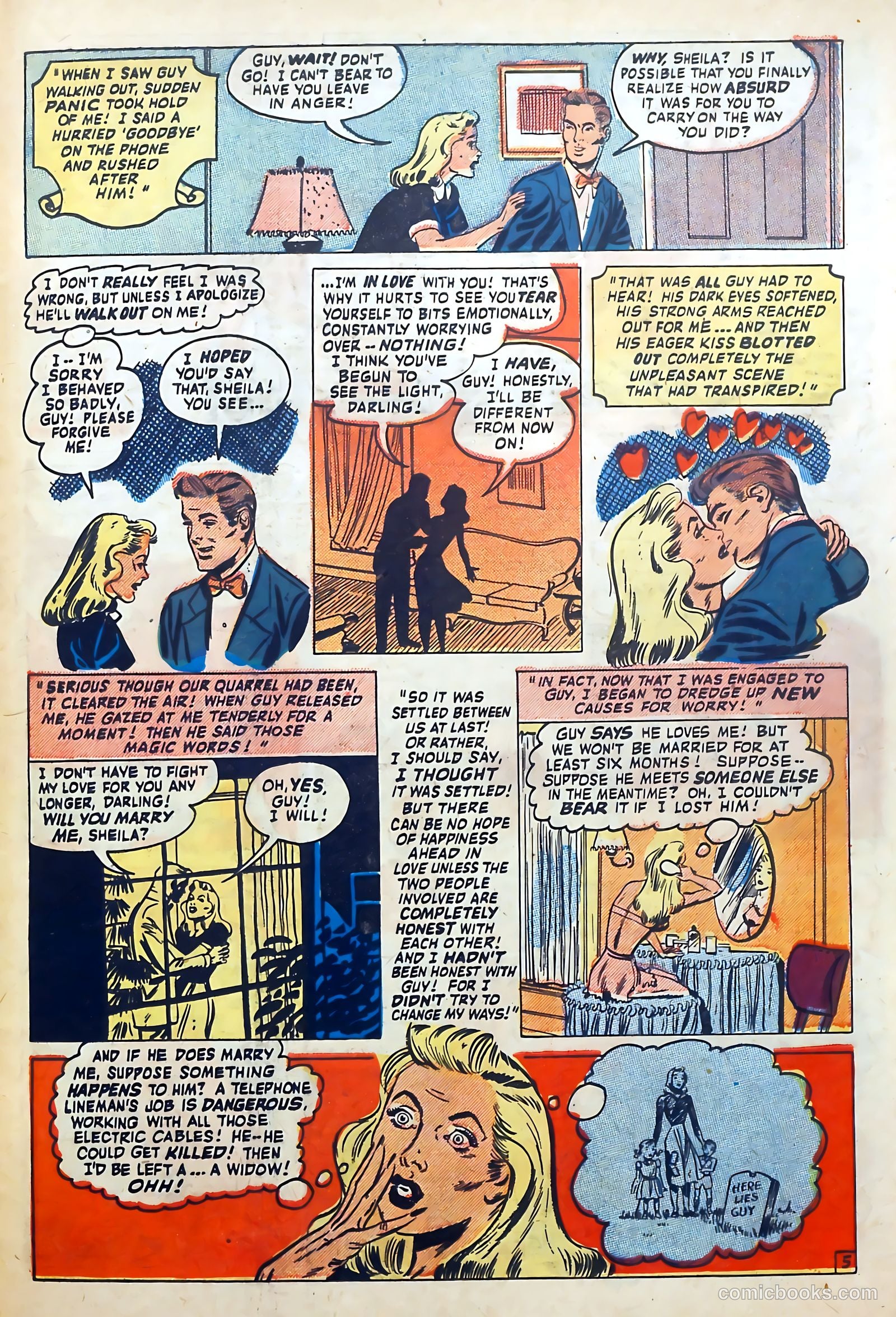 Love Diary #33 (1953) — page 31 of 36