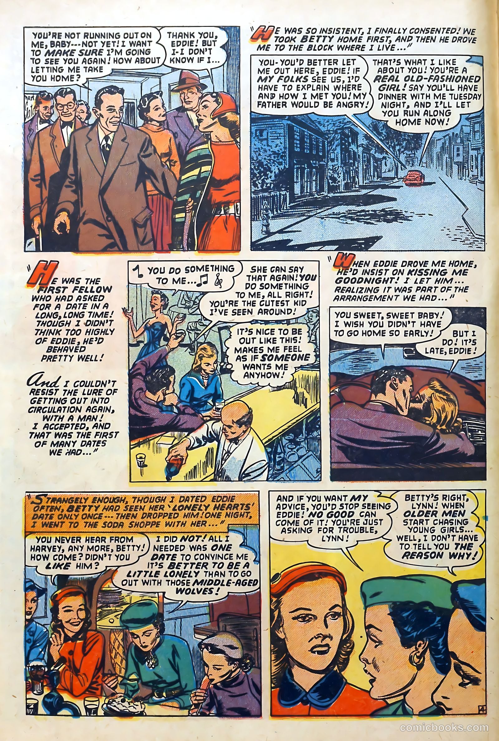 Love Diary #34 (1953) — page 6 of 36