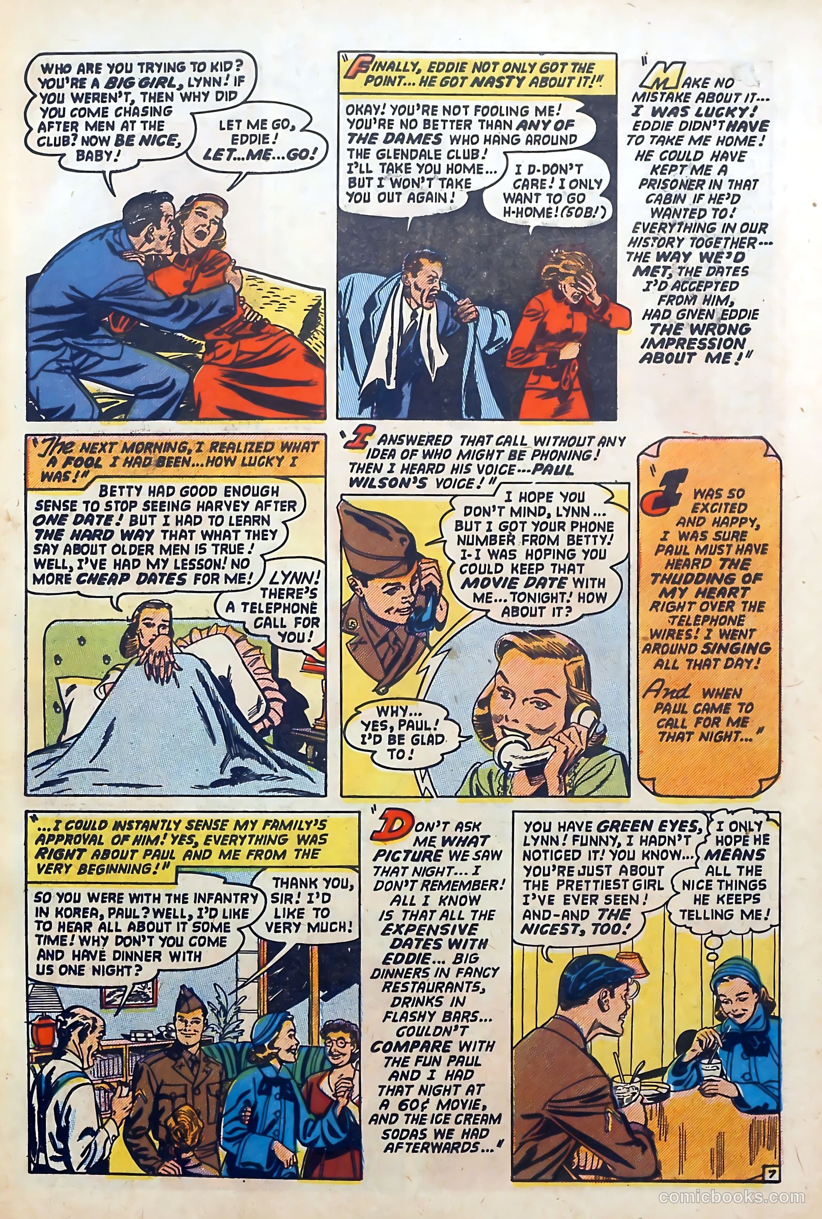 Love Diary #34 (1953) — page 9 of 36