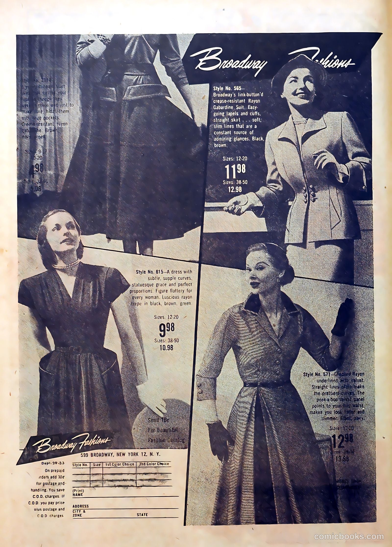 Love Diary #34 (1953) — page 12 of 36