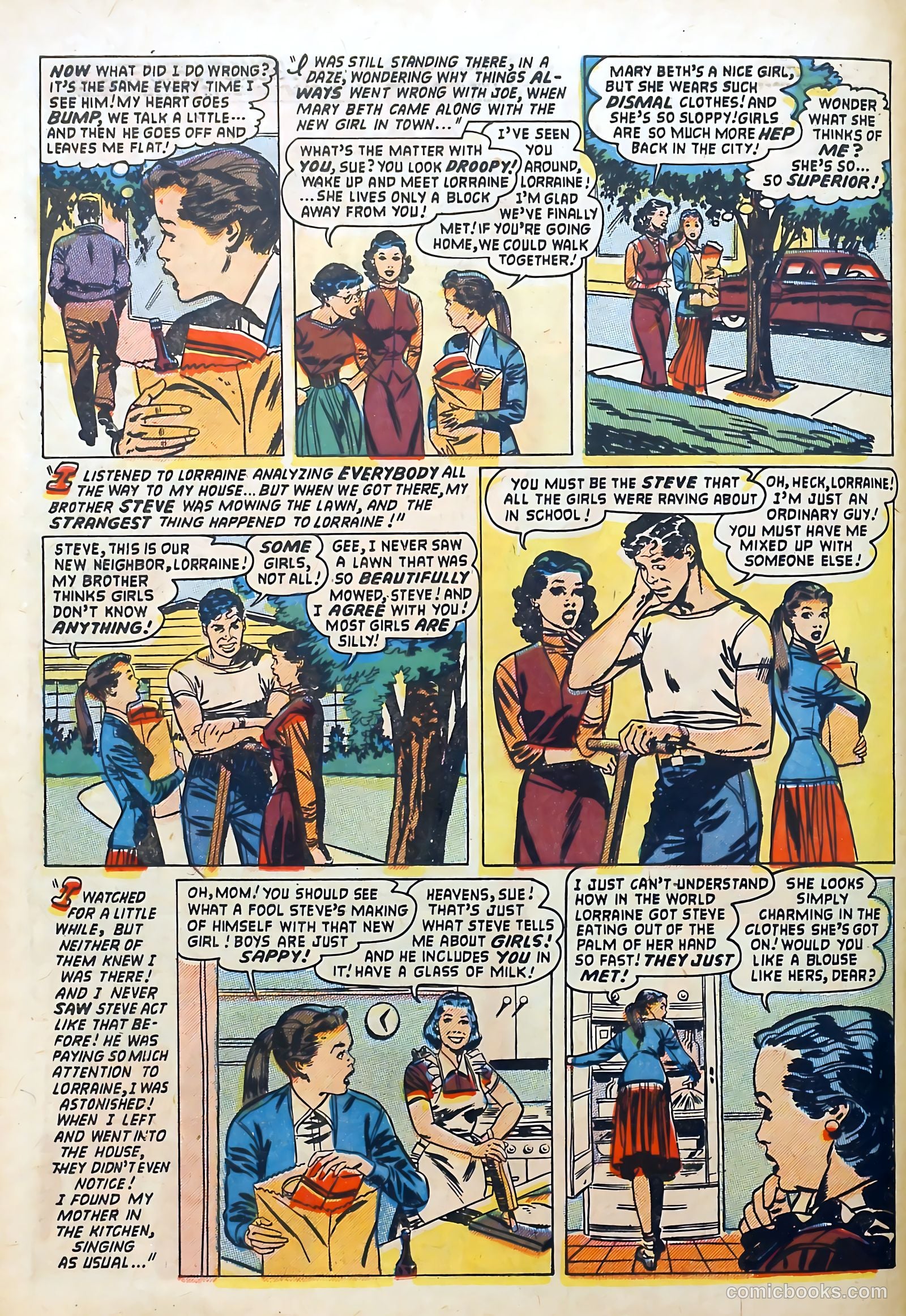 Love Diary #34 (1953) — page 30 of 36